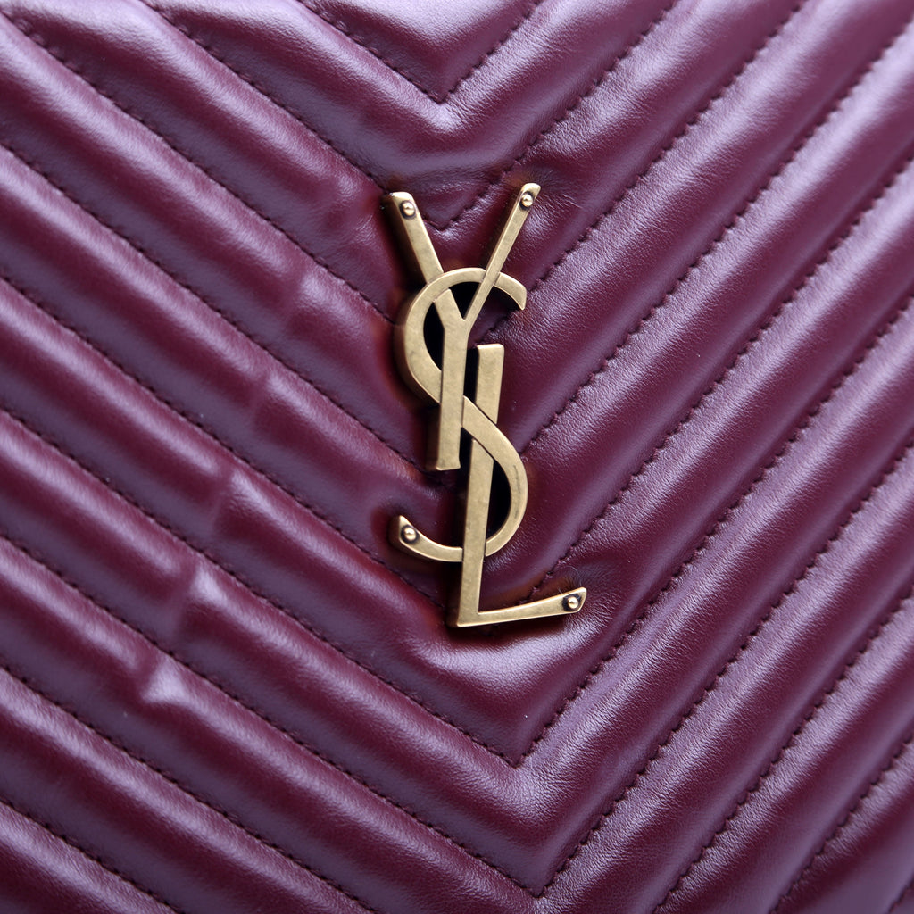 Lou Camera Bag Quilted 612544 Burgundy