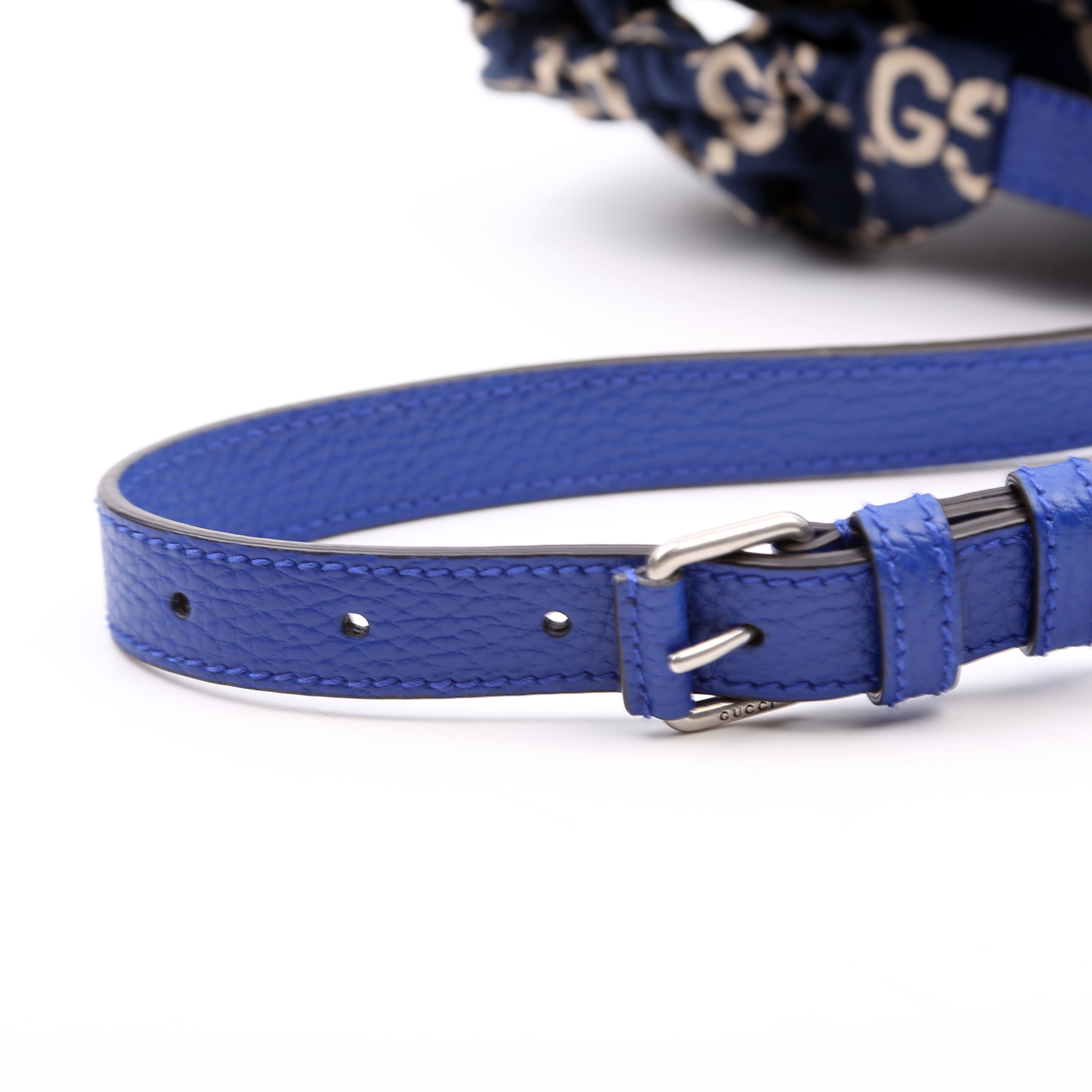 Gucci 767934 Ripstop Nylon Belt Bag Blue