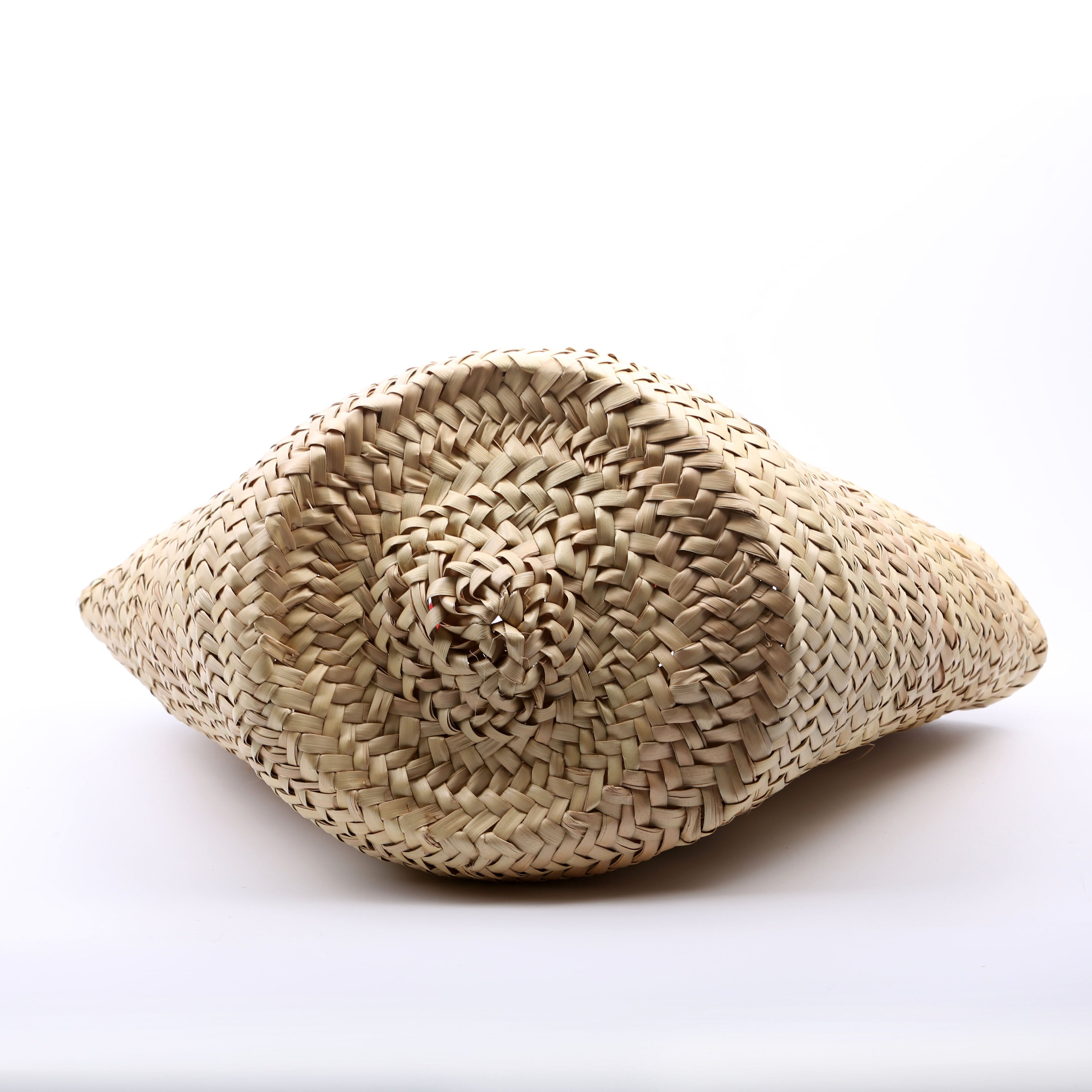 Loubishore Raffia Tote Small Pink