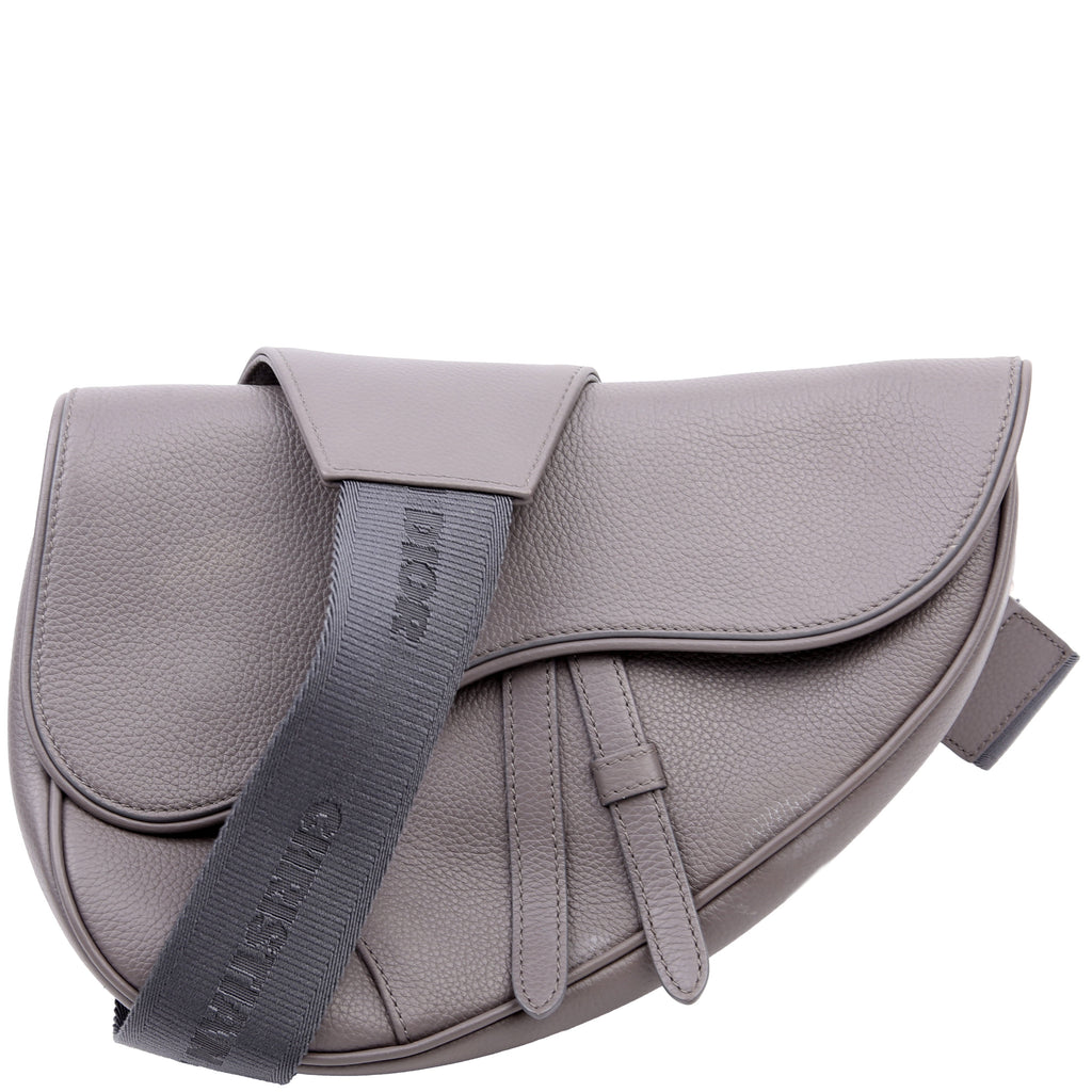 Saddle Bag Mens Sling Grey