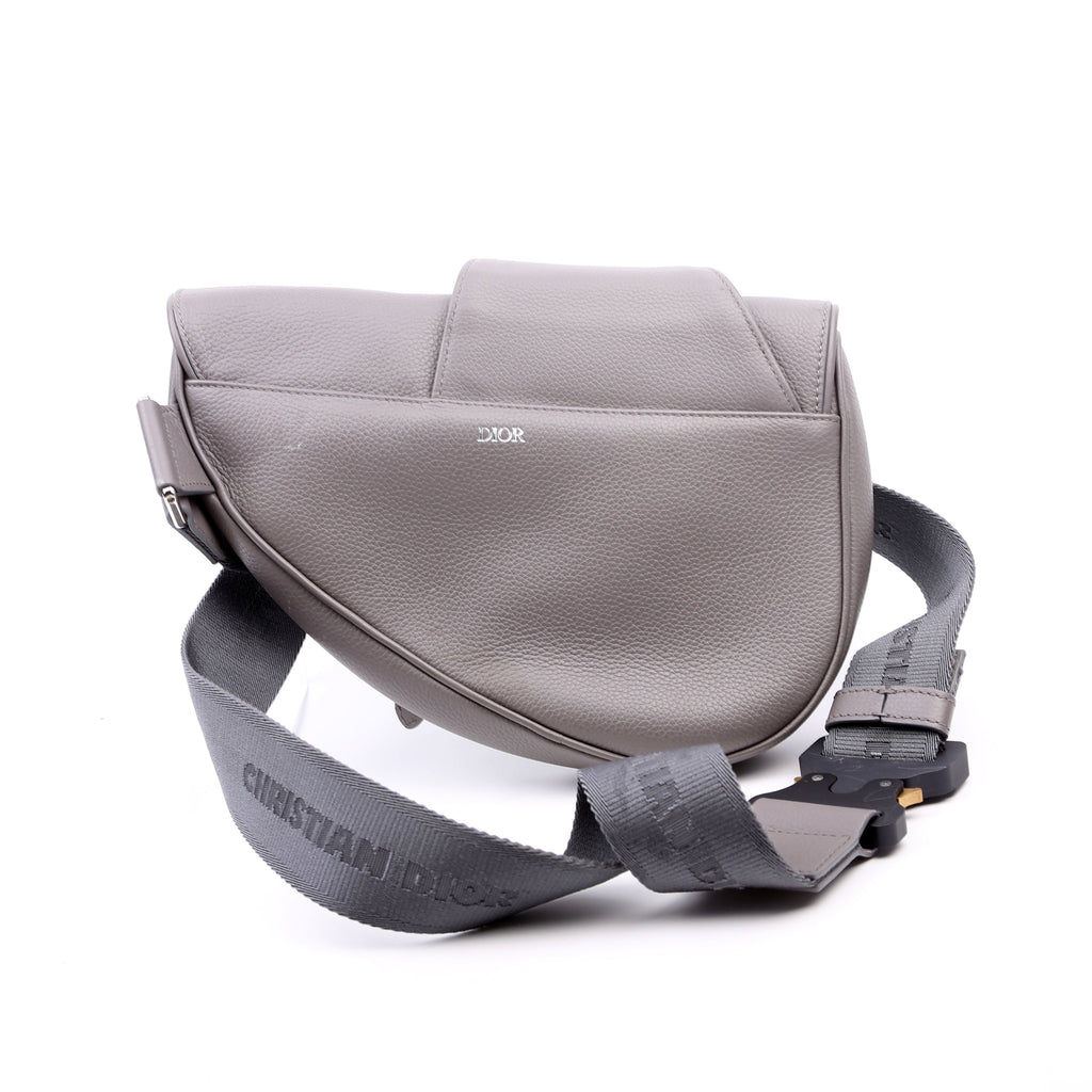Saddle Bag Mens Sling Grey