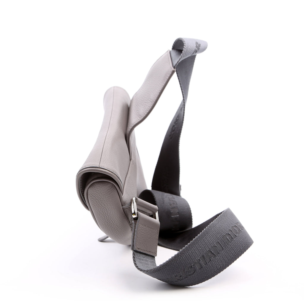 Saddle Bag Mens Sling Grey