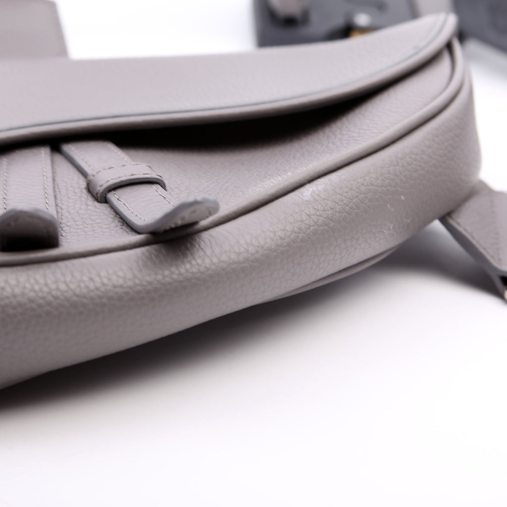 Saddle Bag Mens Sling Grey