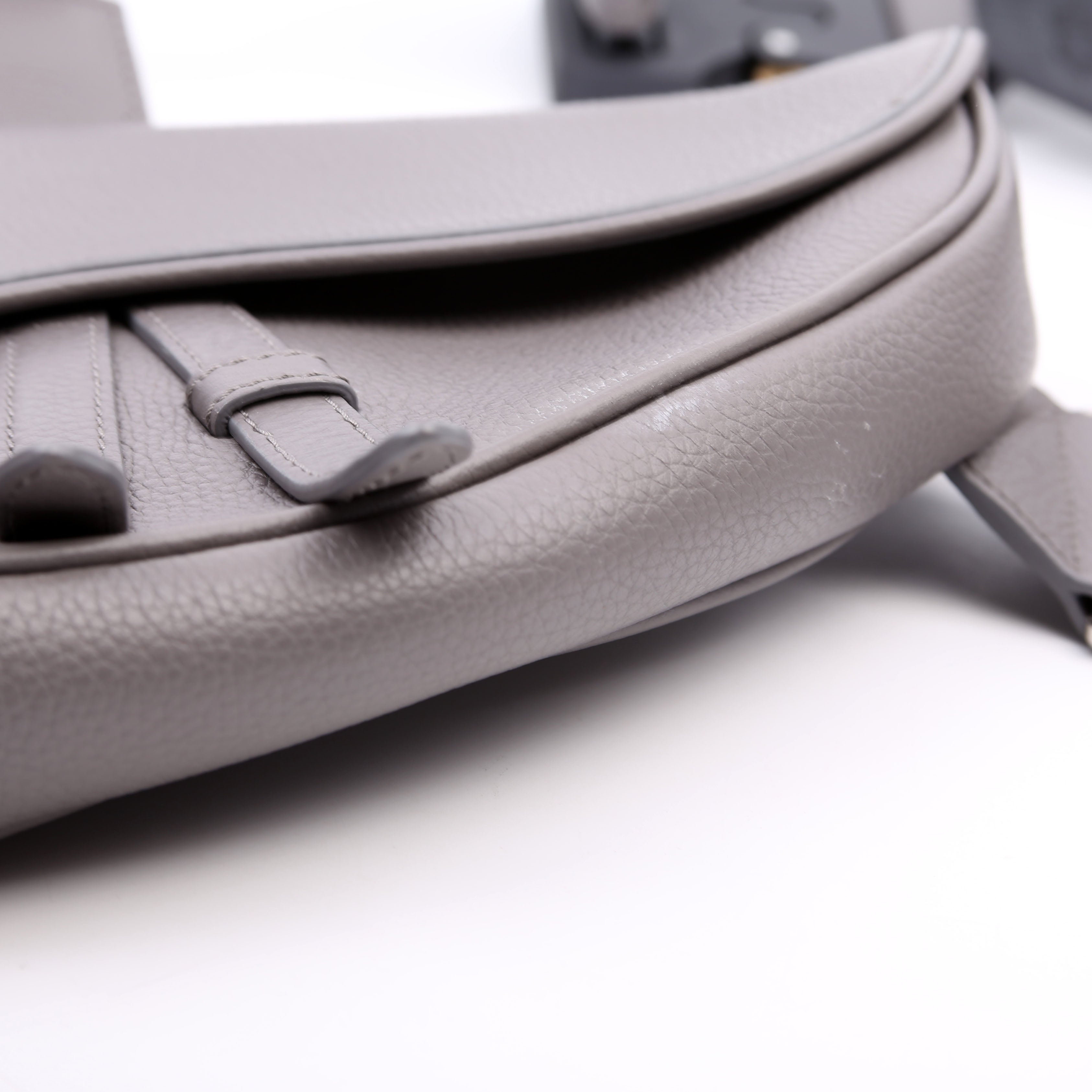 Saddle Bag Mens Sling Grey