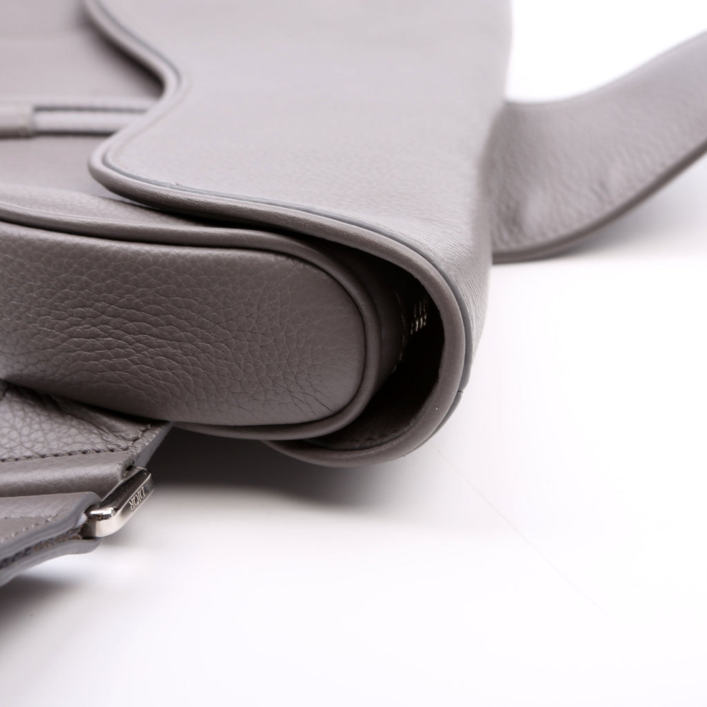 Saddle Bag Mens Sling Grey