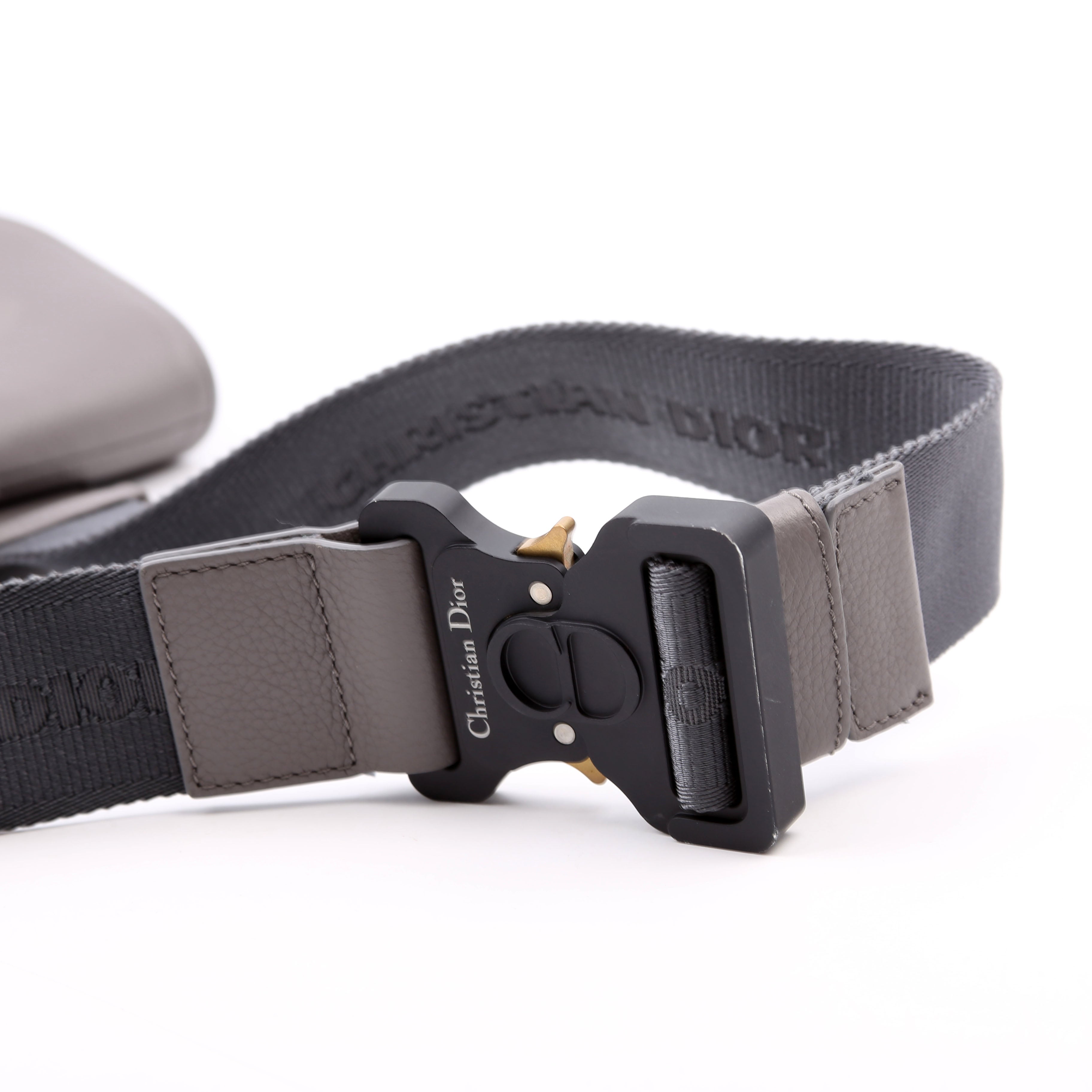 Saddle Bag Mens Sling Grey
