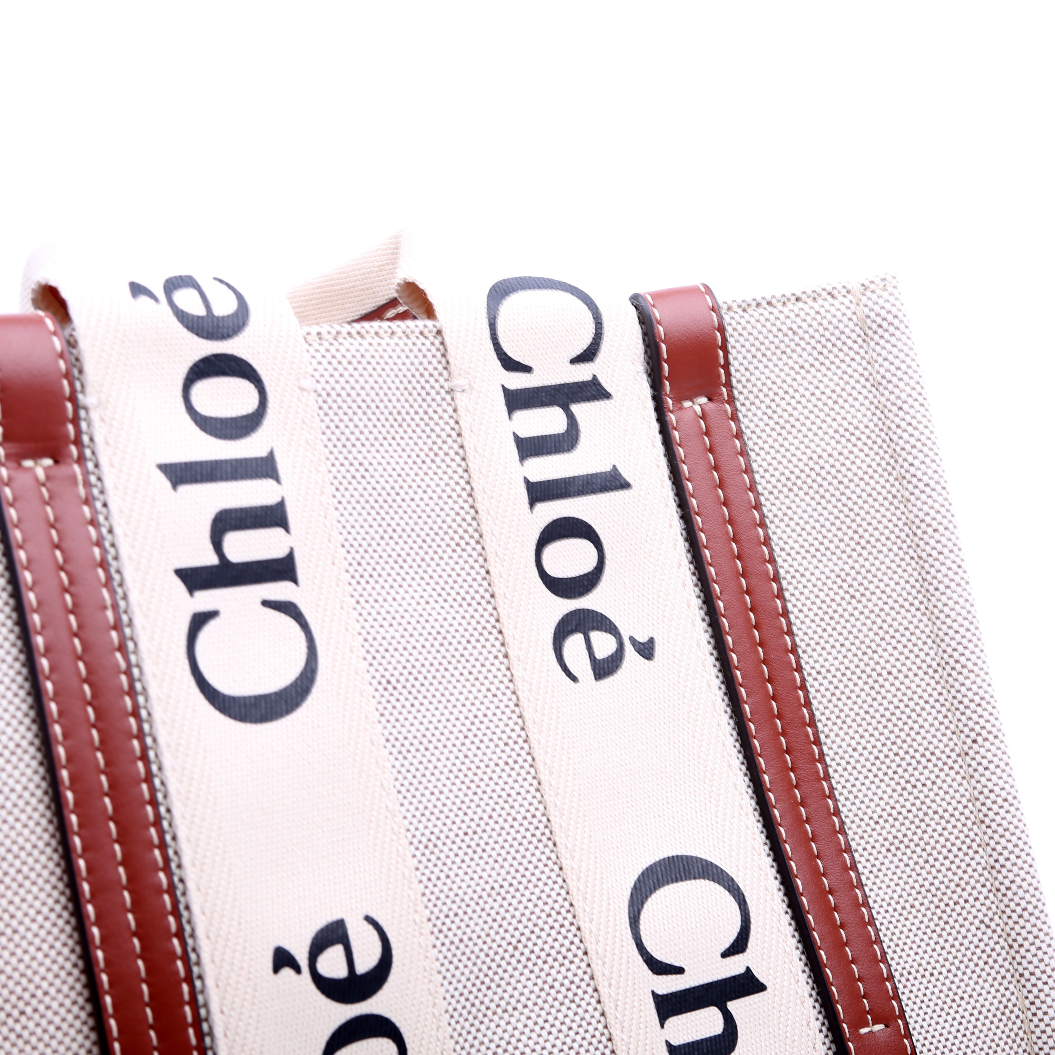 Woody Ribbon Tote Small