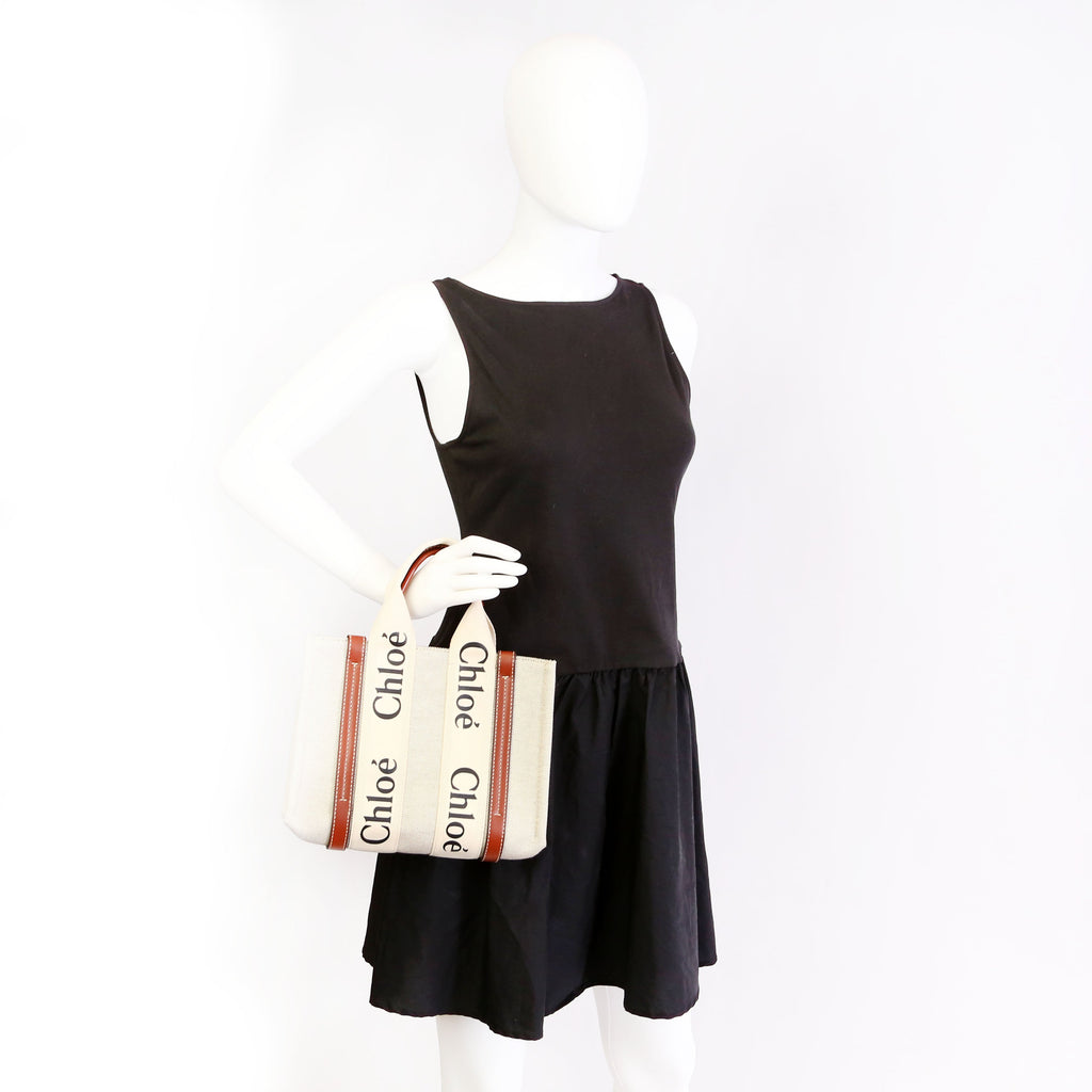 Woody Ribbon Tote Small