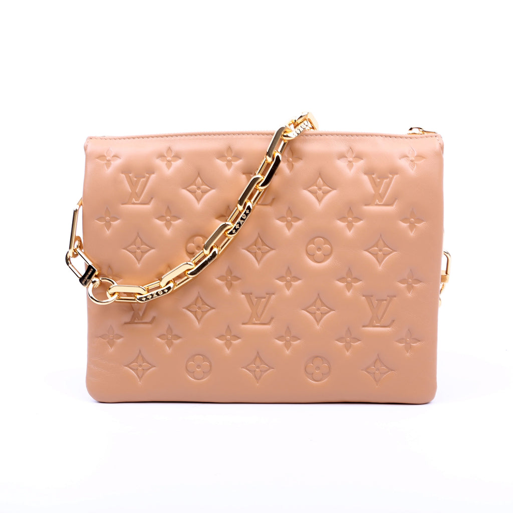 Coussin PM New Version Lambskin Tan