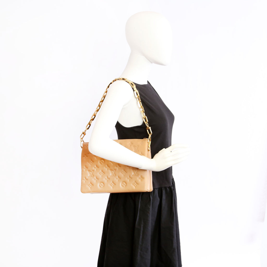 Coussin PM New Version Lambskin Tan