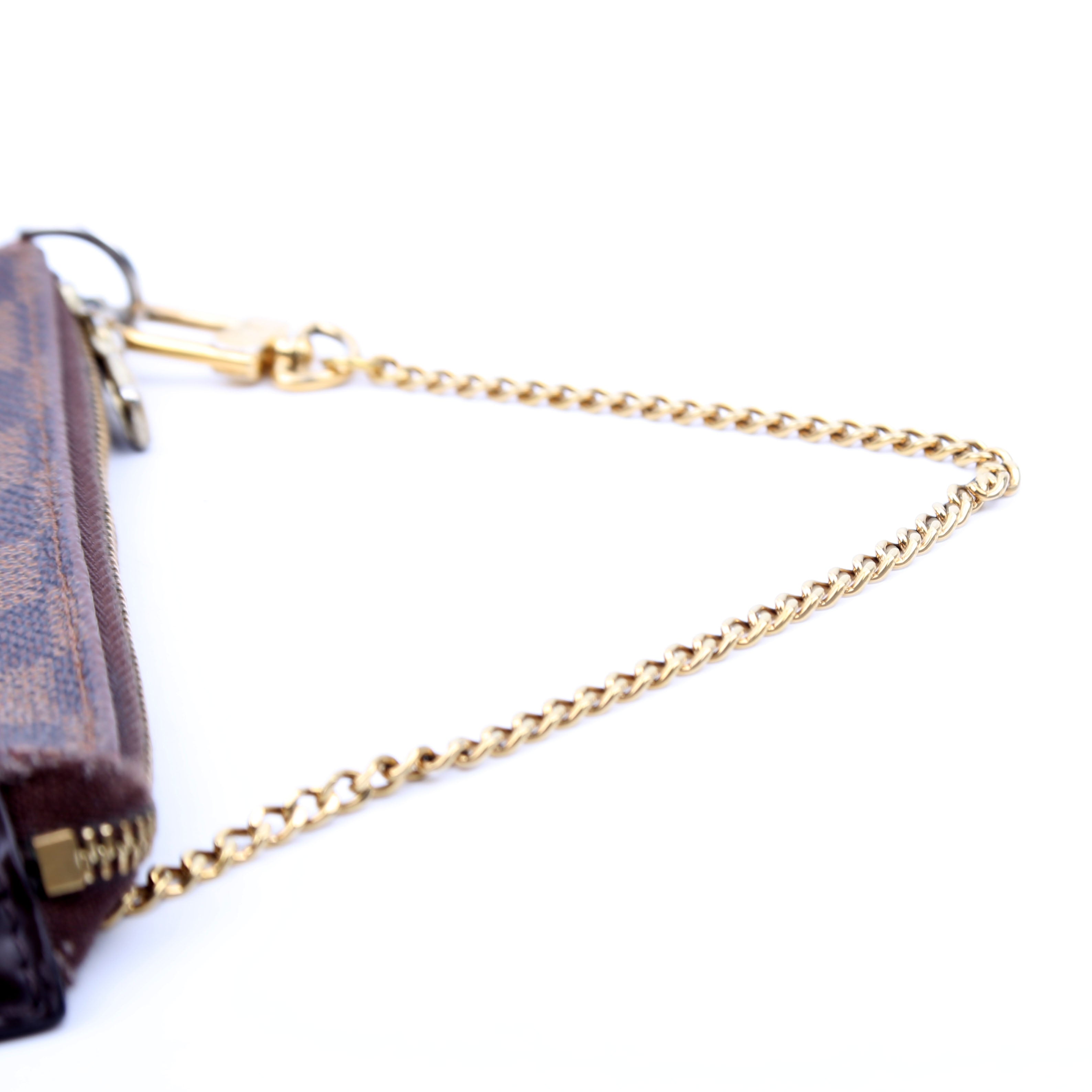 Pochette Accessories Mini Damier Ebene