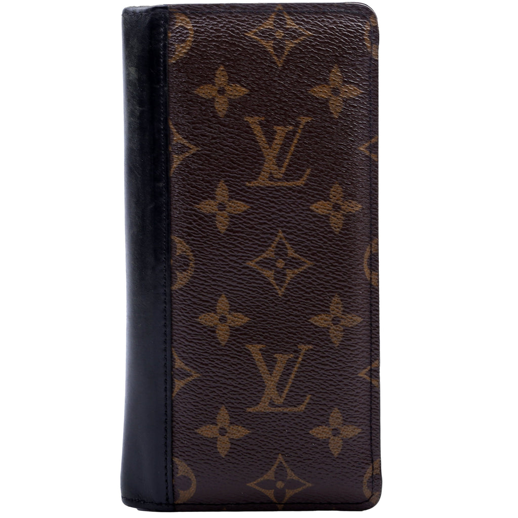 Brazza Wallet Macassar Monogram Black