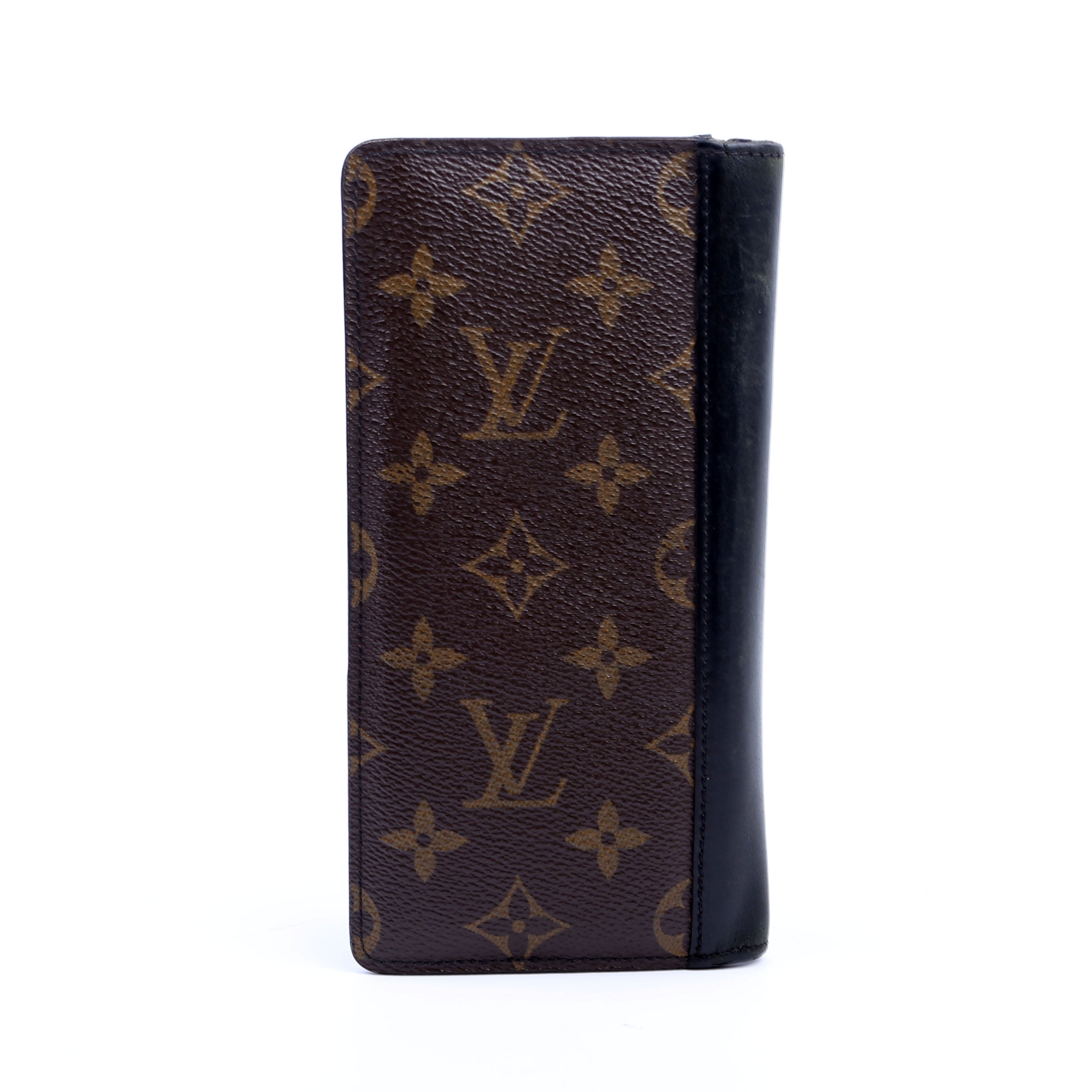 Brazza Wallet Macassar Monogram Black