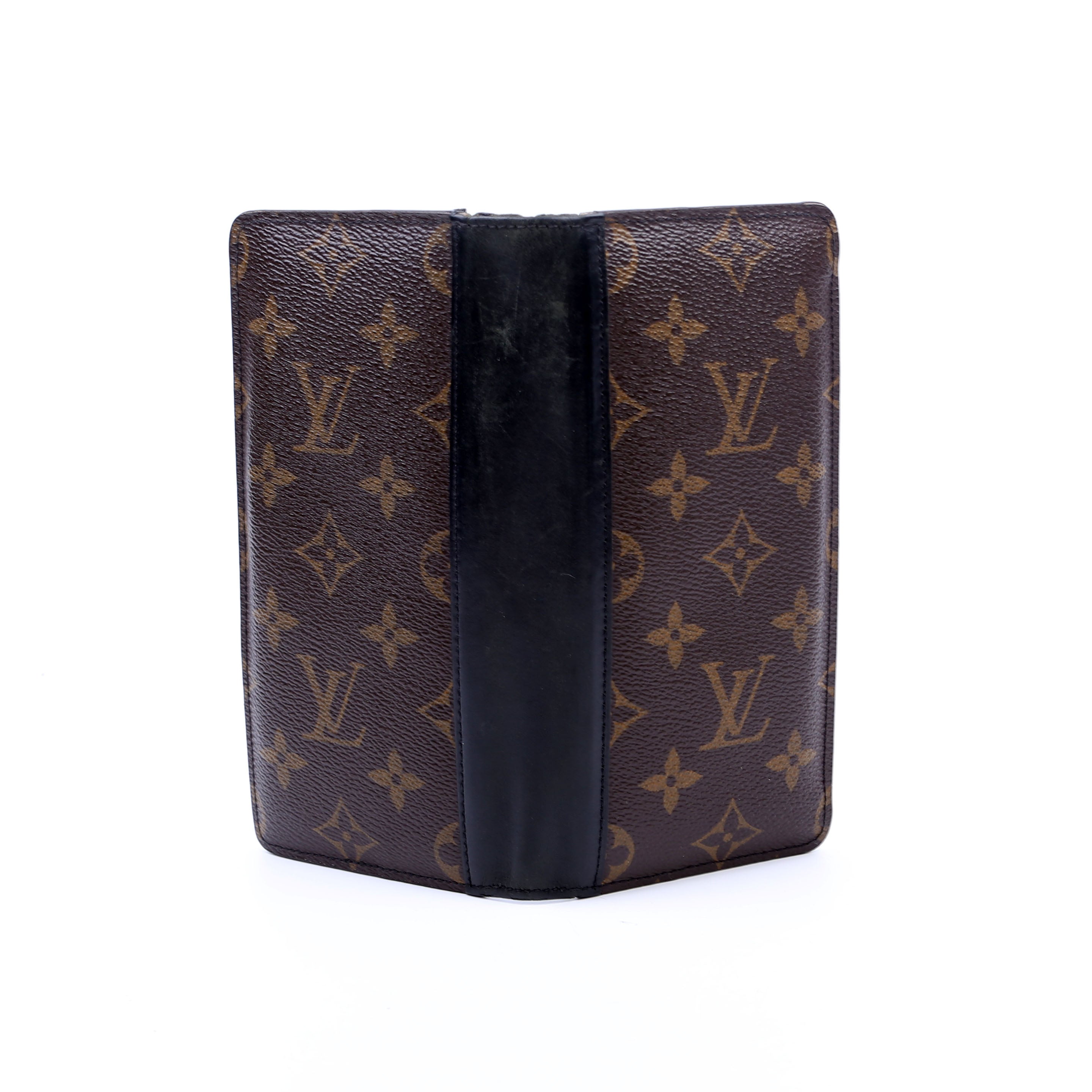 Brazza Wallet Macassar Monogram Black