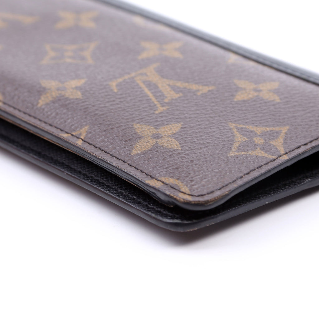 Brazza Wallet Macassar Monogram Black