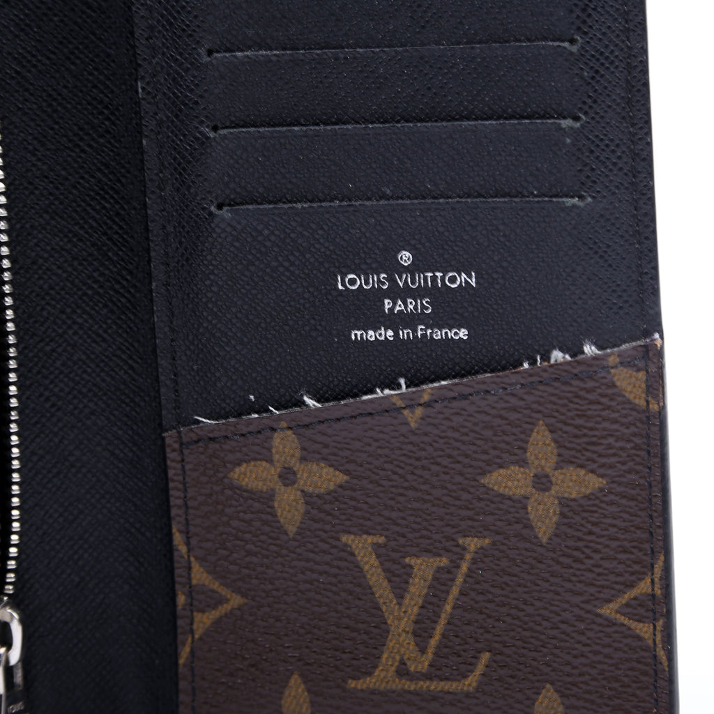 Brazza Wallet Macassar Monogram Black