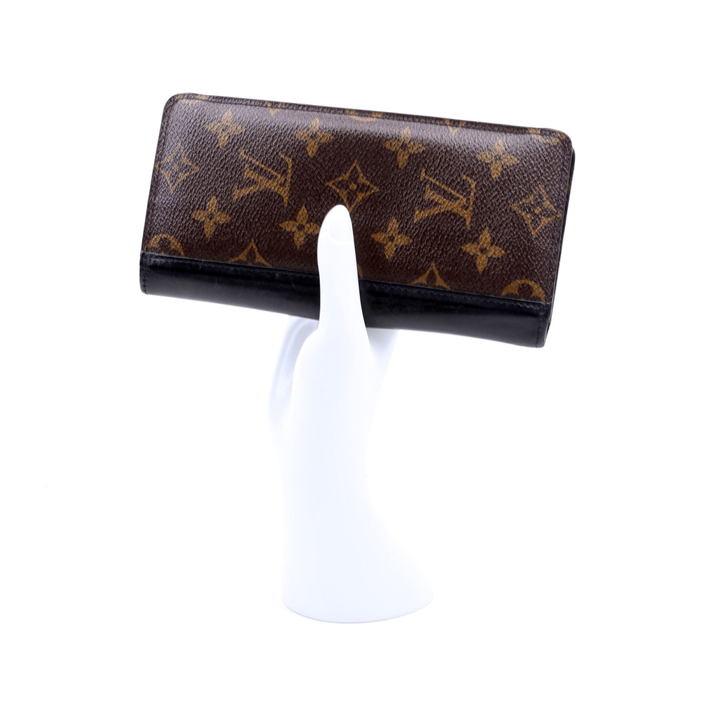 Brazza Wallet Macassar Monogram Black