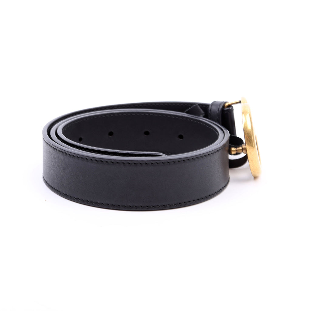 406831 GG Marmont Belt Size 80/32 Black