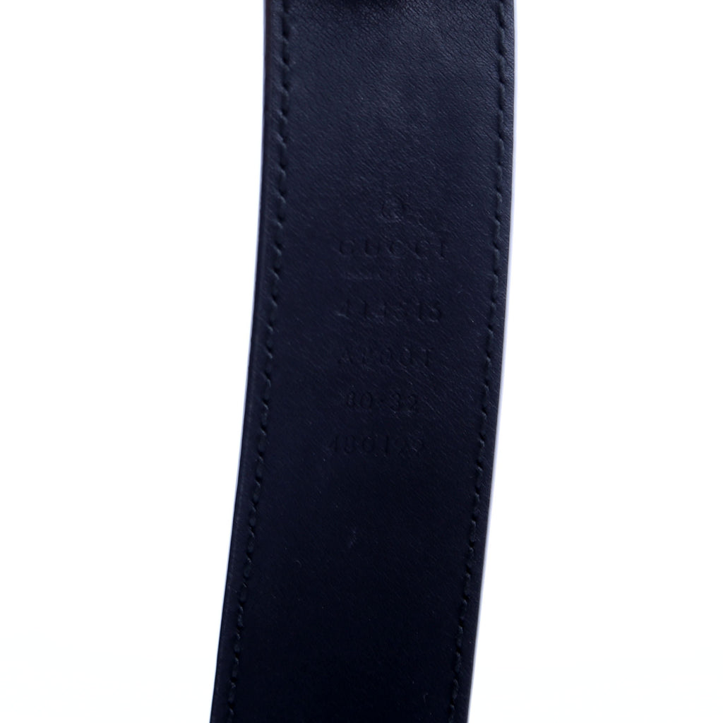 406831 GG Marmont Belt Size 80/32 Black
