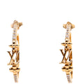 LV Iconic Hoop Earrings Gold