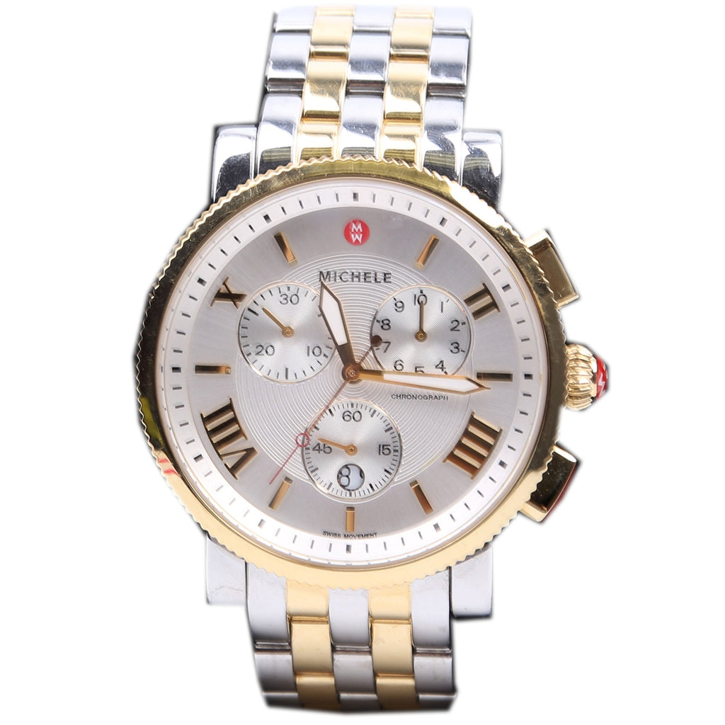 Sport Sail 2-Tone Stainless Watch Silver/Gold