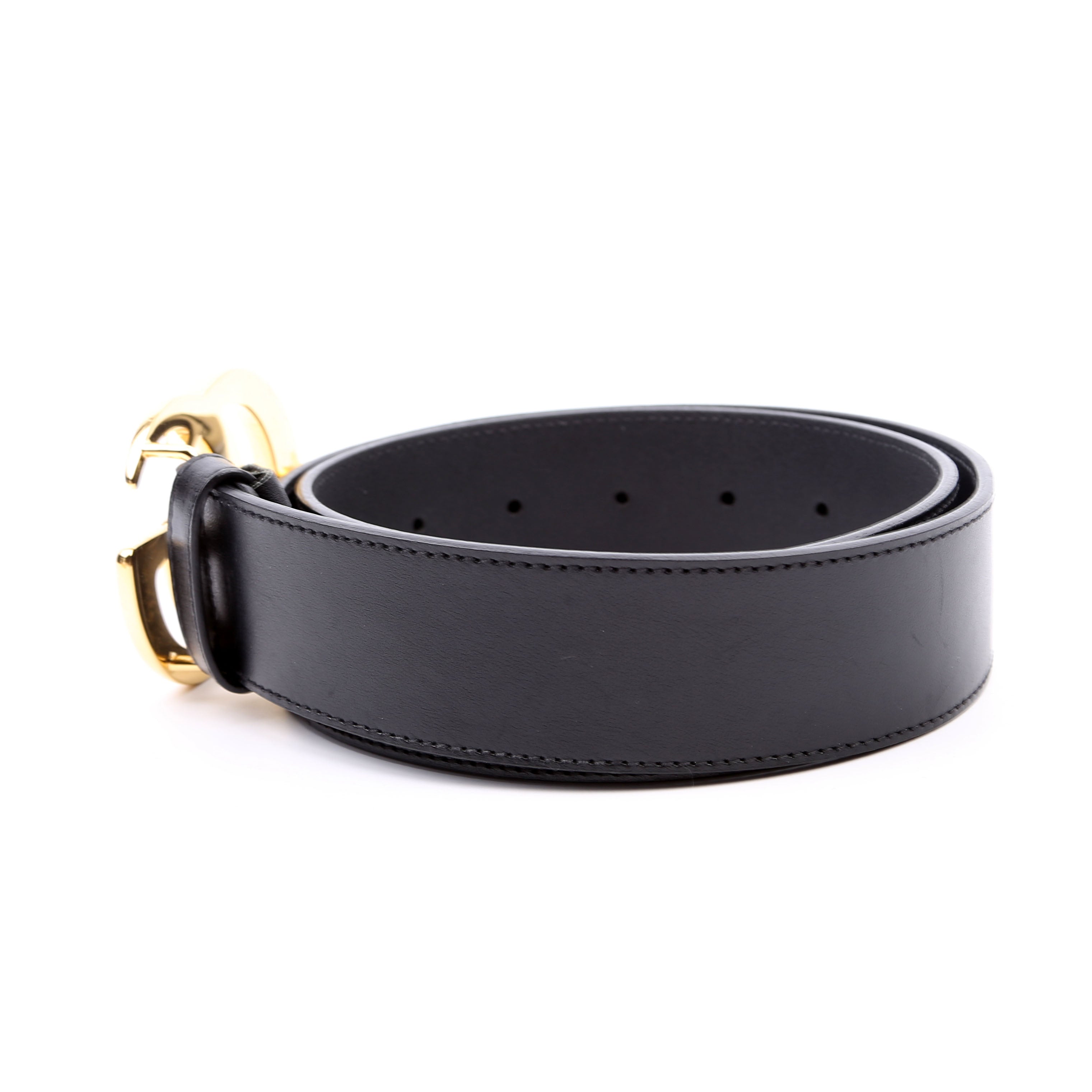 406831 GG Marmont Belt Size 80/32 Black