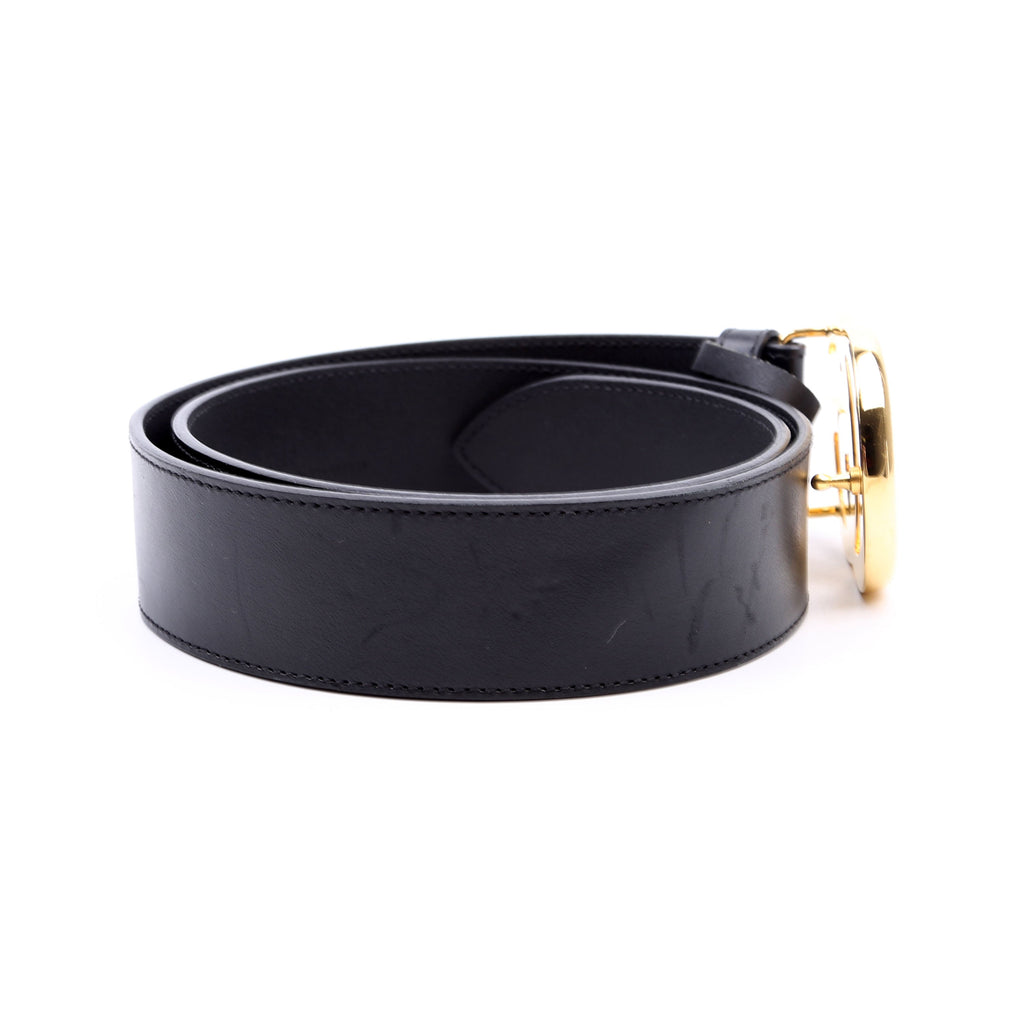 406831 GG Marmont Belt Size 80/32 Black