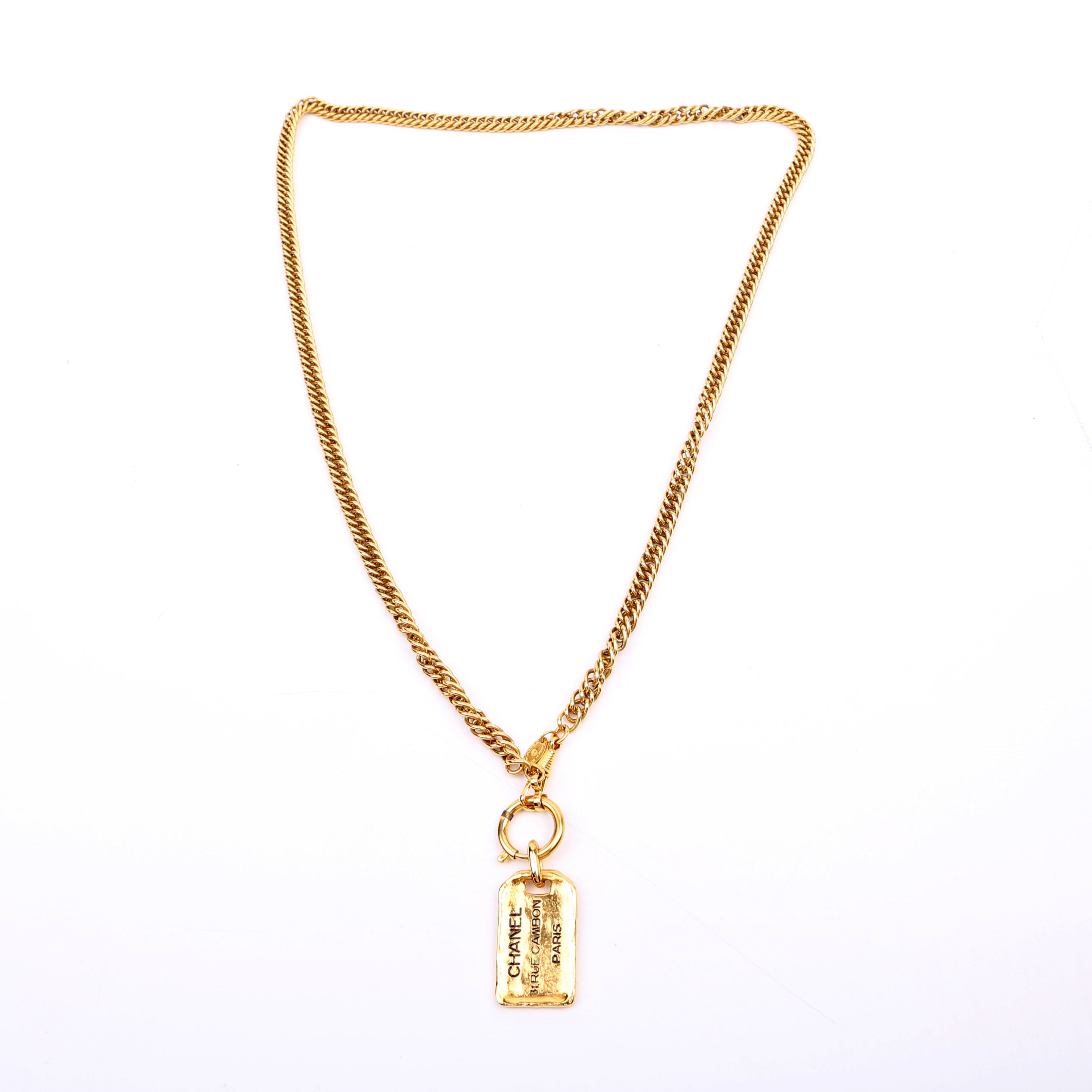 31 Rue Cambon Necklace Gold