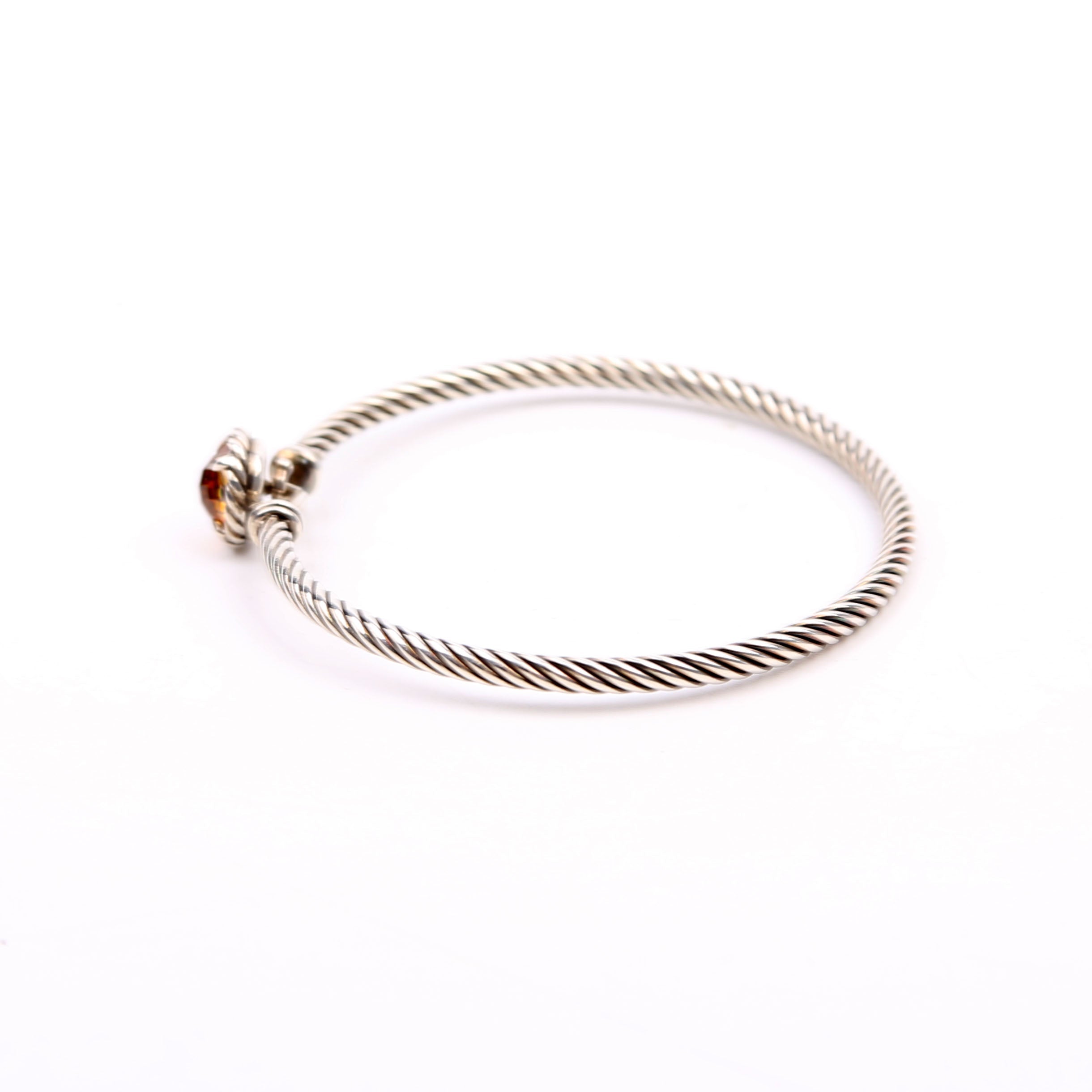 Petite Chatelaine 3MM Bracelet 925/Citrine