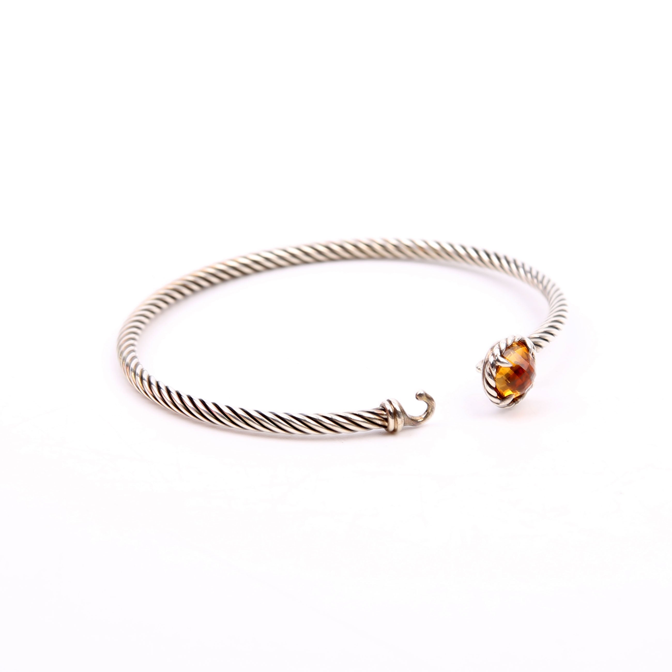 Petite Chatelaine 3MM Bracelet 925/Citrine