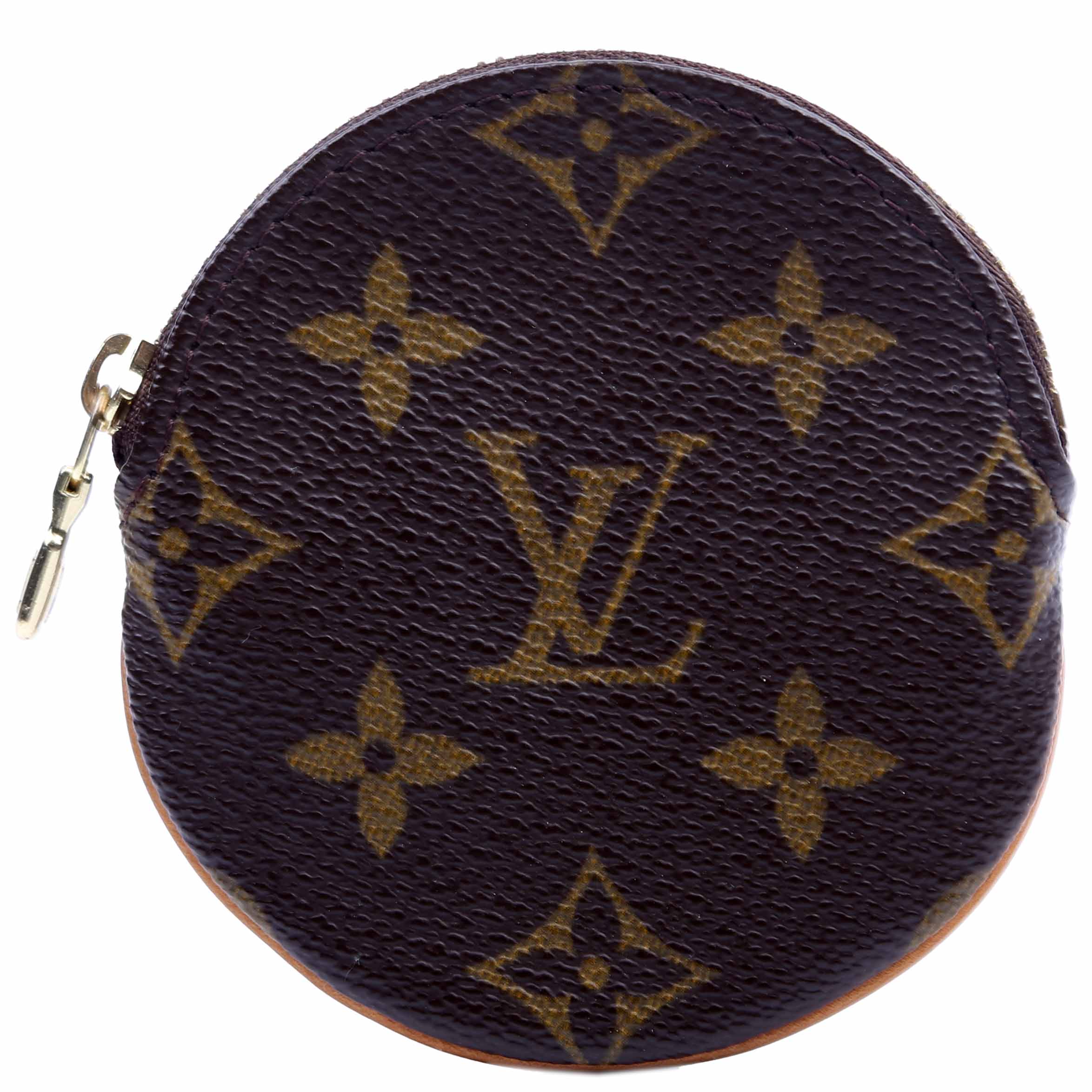 Round Coin Purse Monogram
