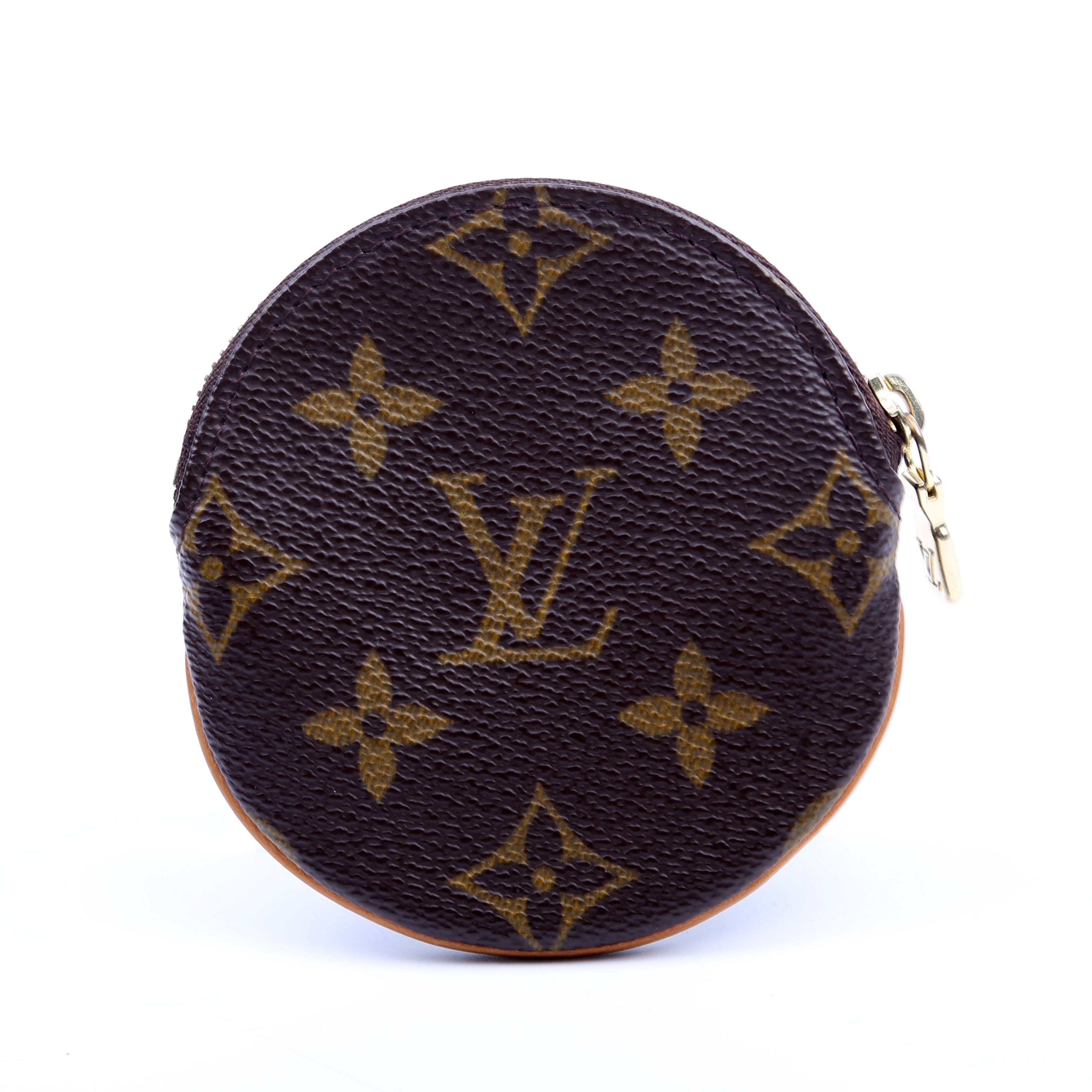 Round Coin Purse Monogram