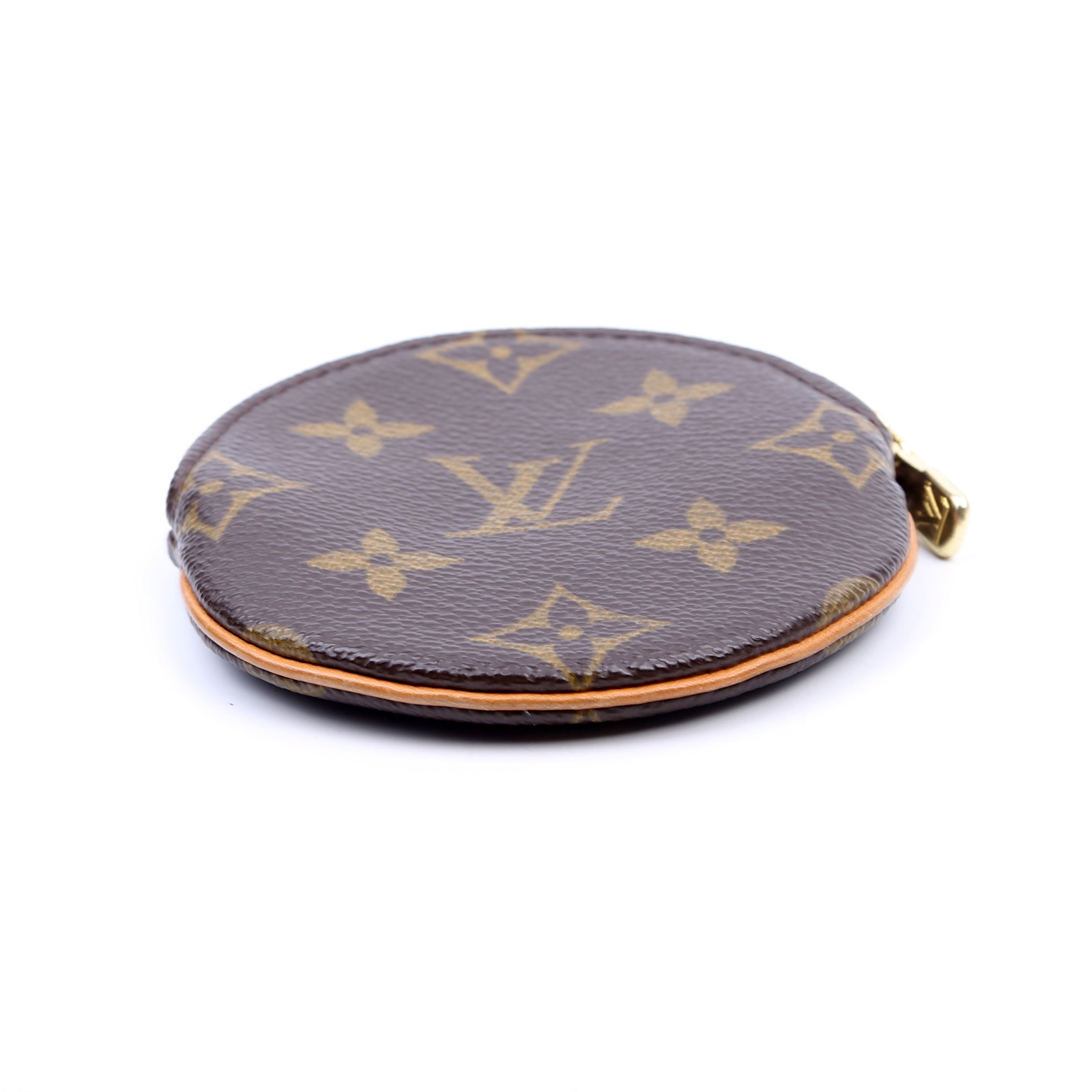 Round Coin Purse Monogram