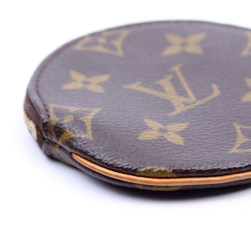 Round Coin Purse Monogram