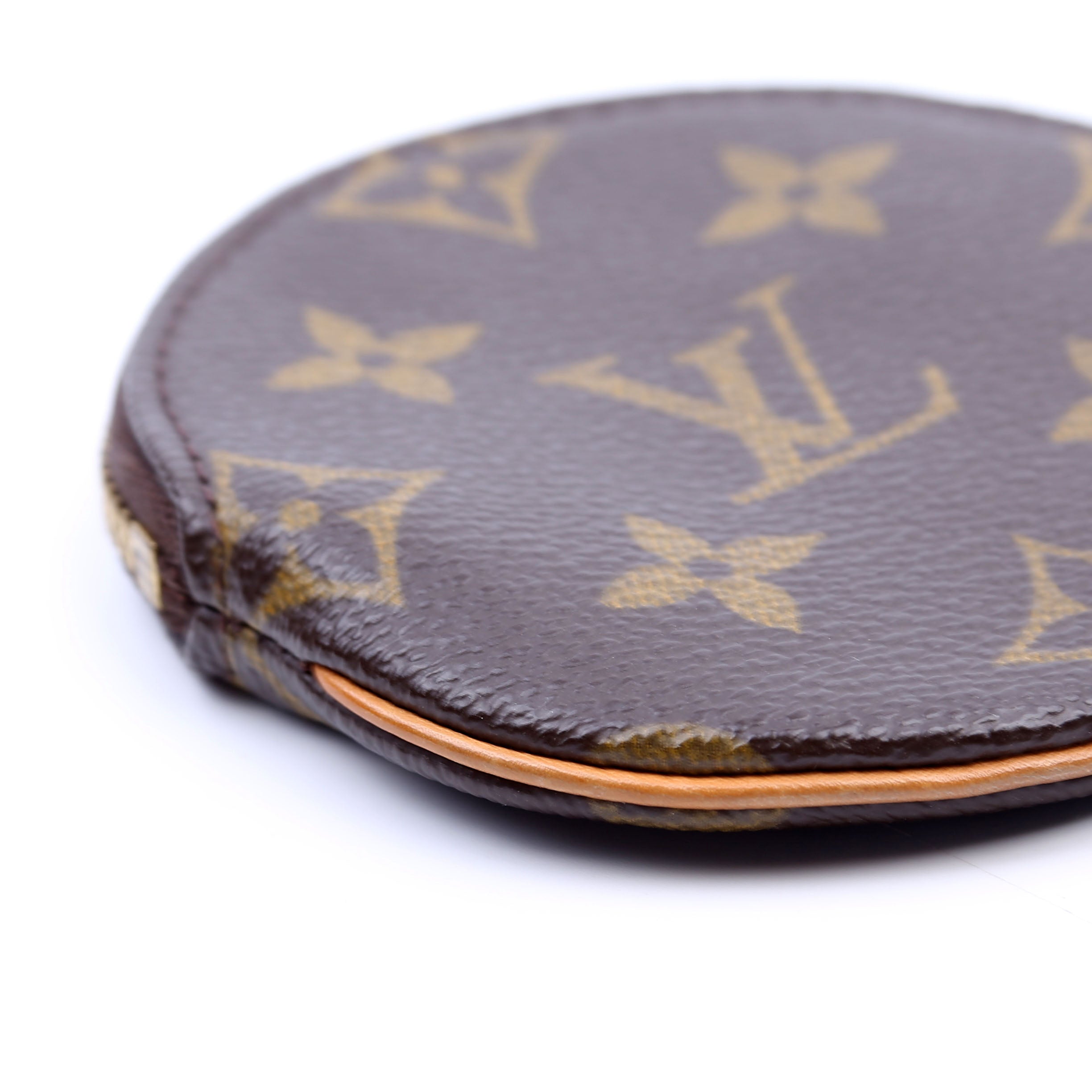 Round Coin Purse Monogram