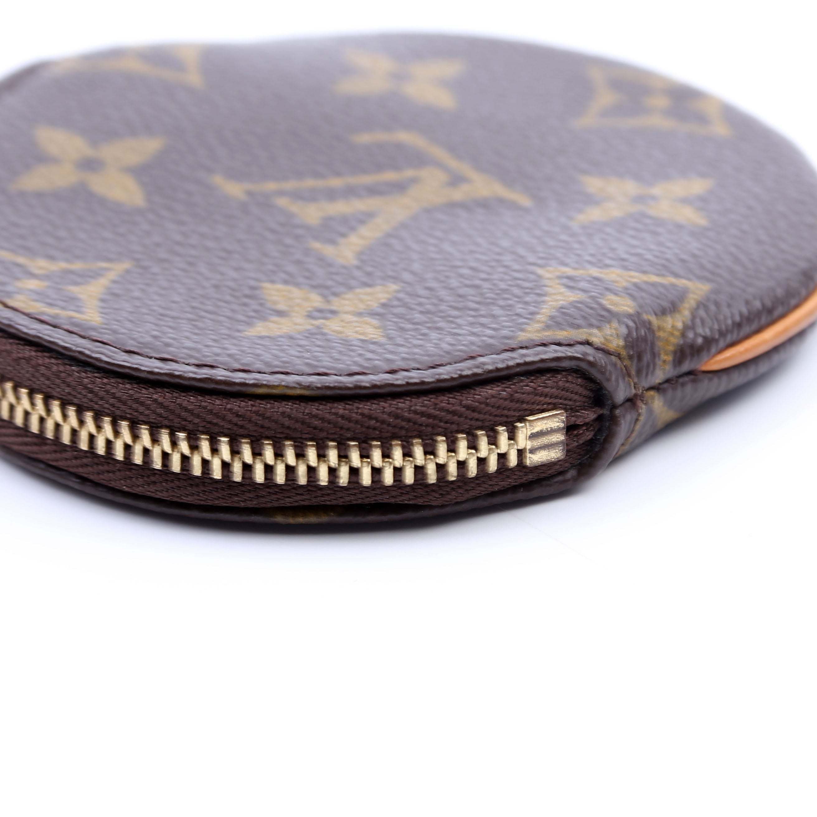 Round Coin Purse Monogram