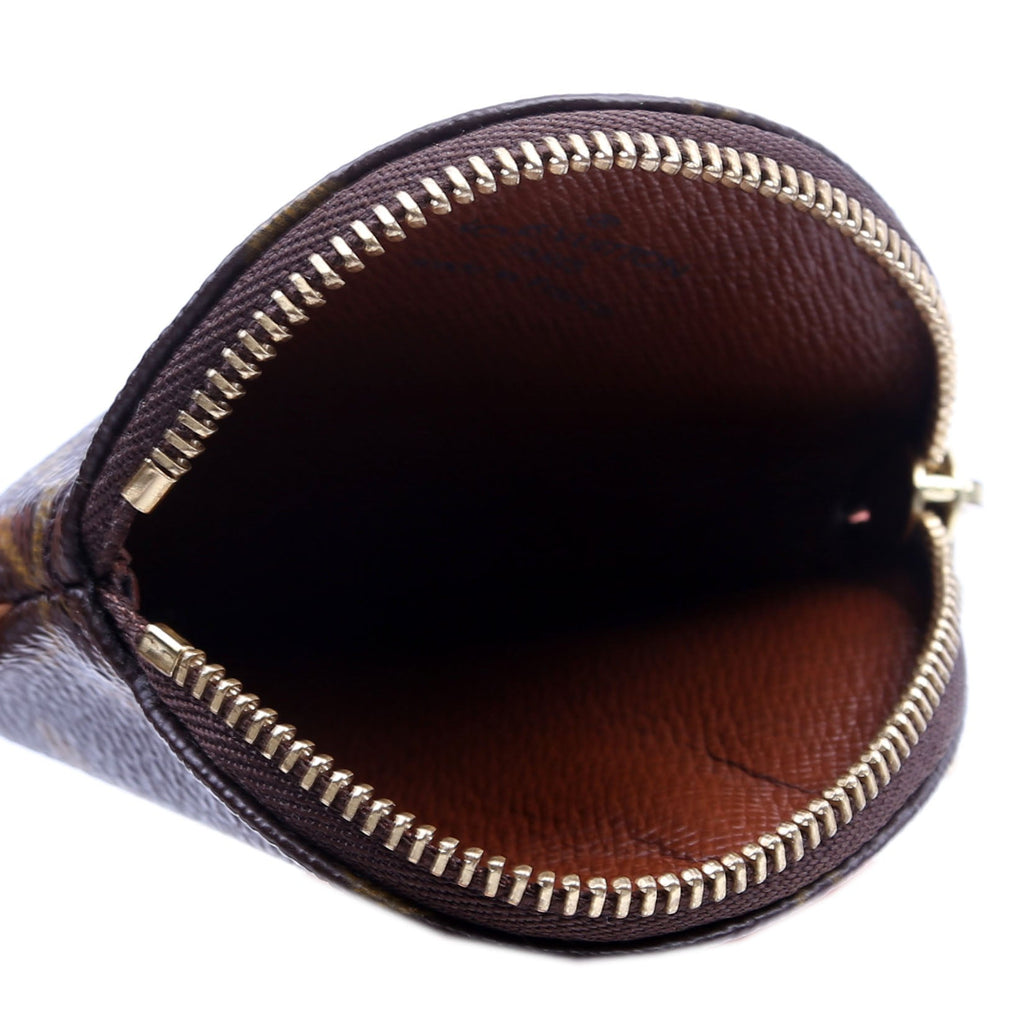 Round Coin Purse Monogram