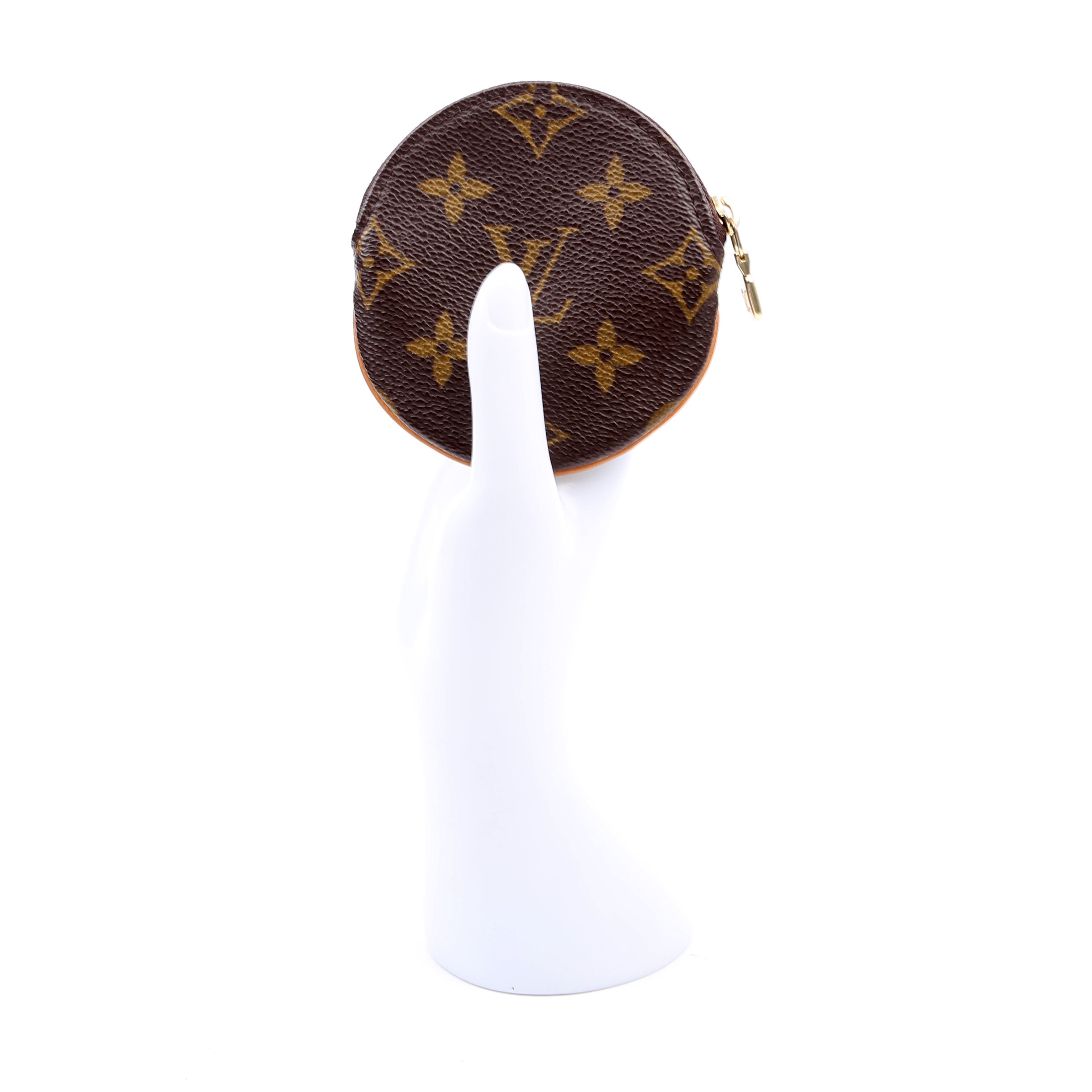 Round Coin Purse Monogram