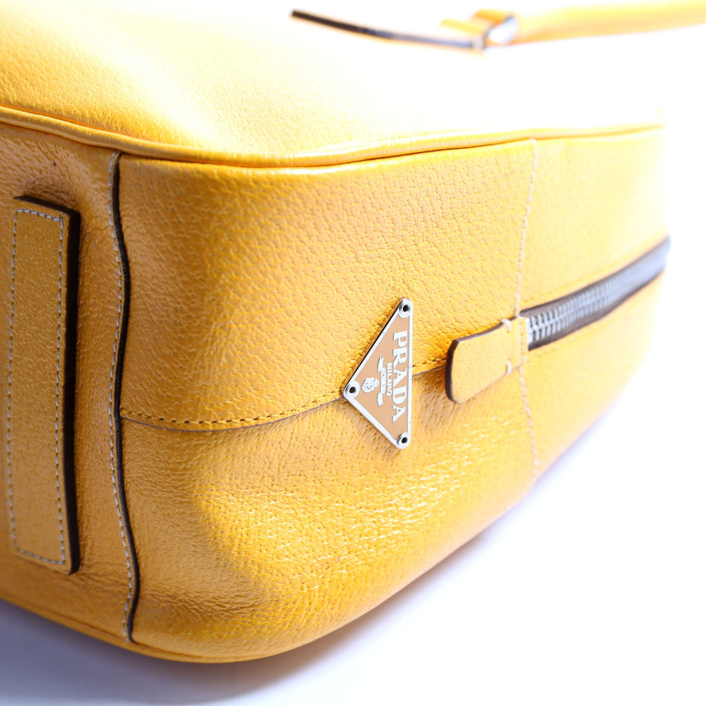 Cinghialge Sport Bowler Bag Vintage Yellow