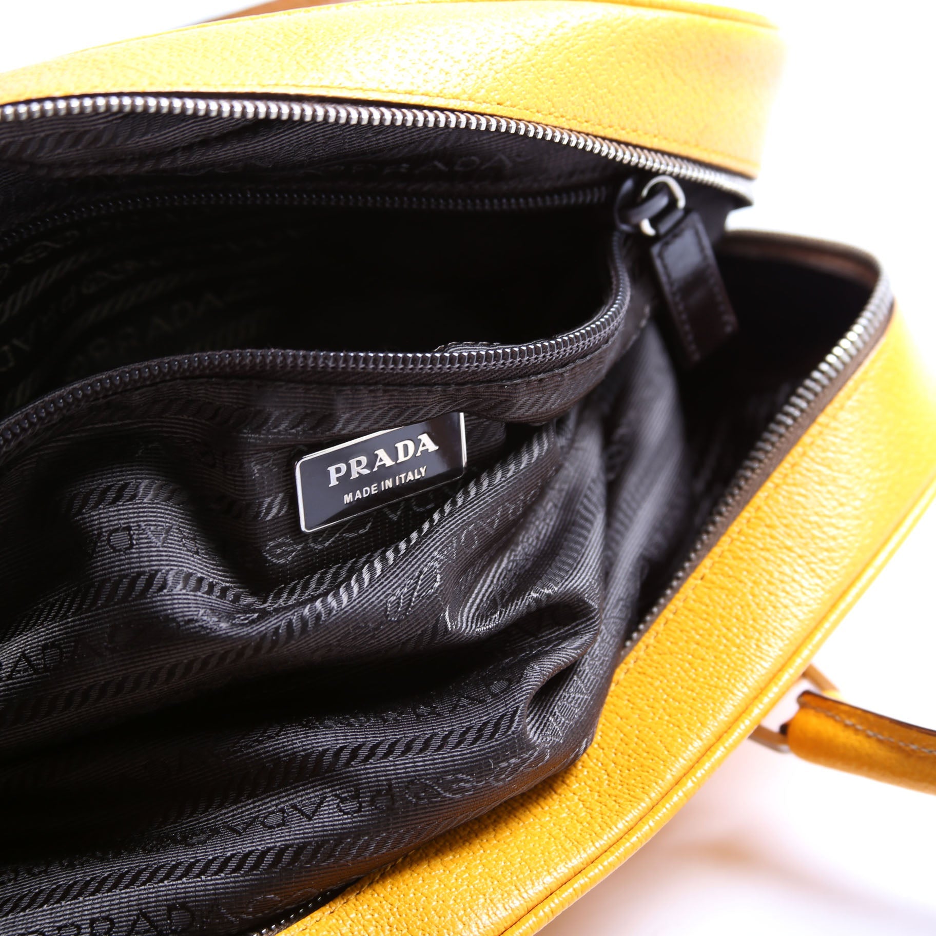 Cinghialge Sport Bowler Bag Vintage Yellow
