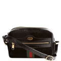 517350 GG Super Mini Suede Ophidia Black