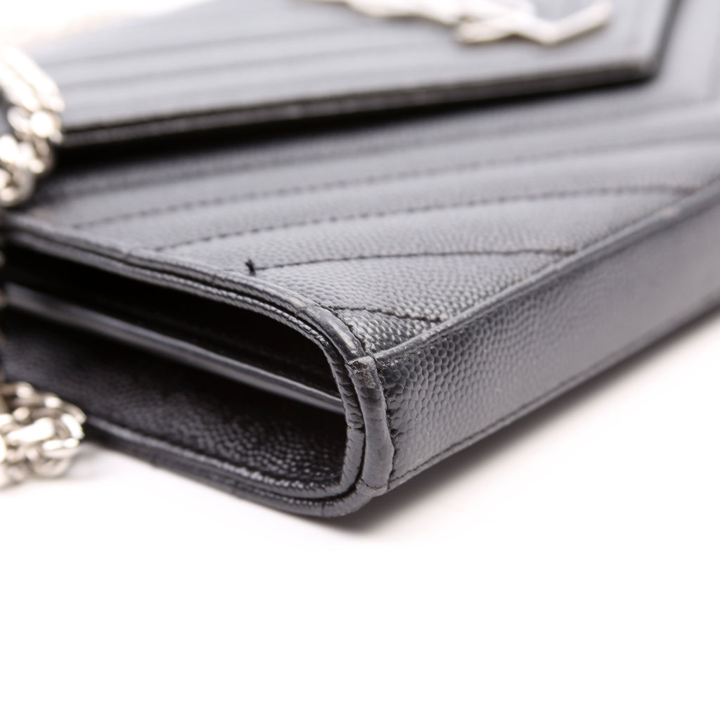 Grain De Chain Wallet Black