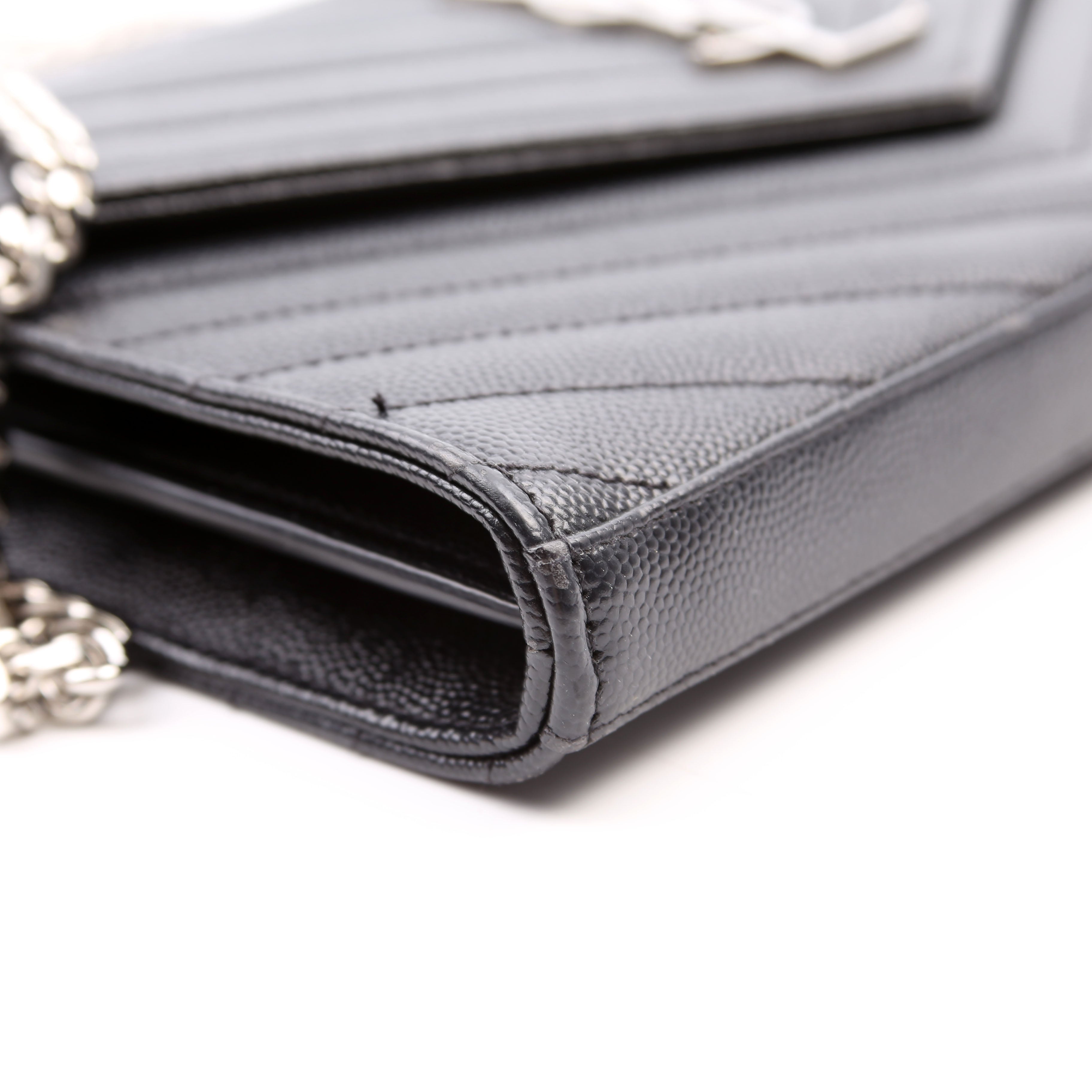 Grain De Chain Wallet Black
