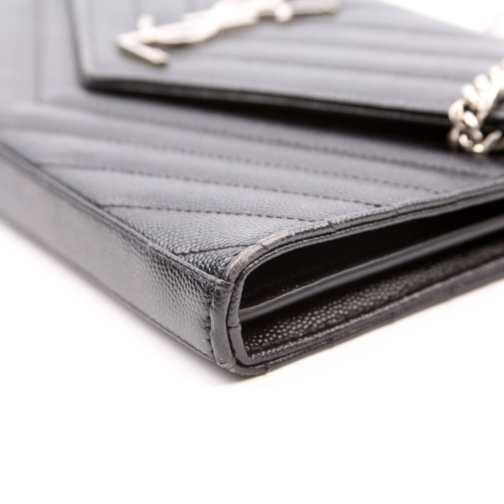 Grain De Chain Wallet Black