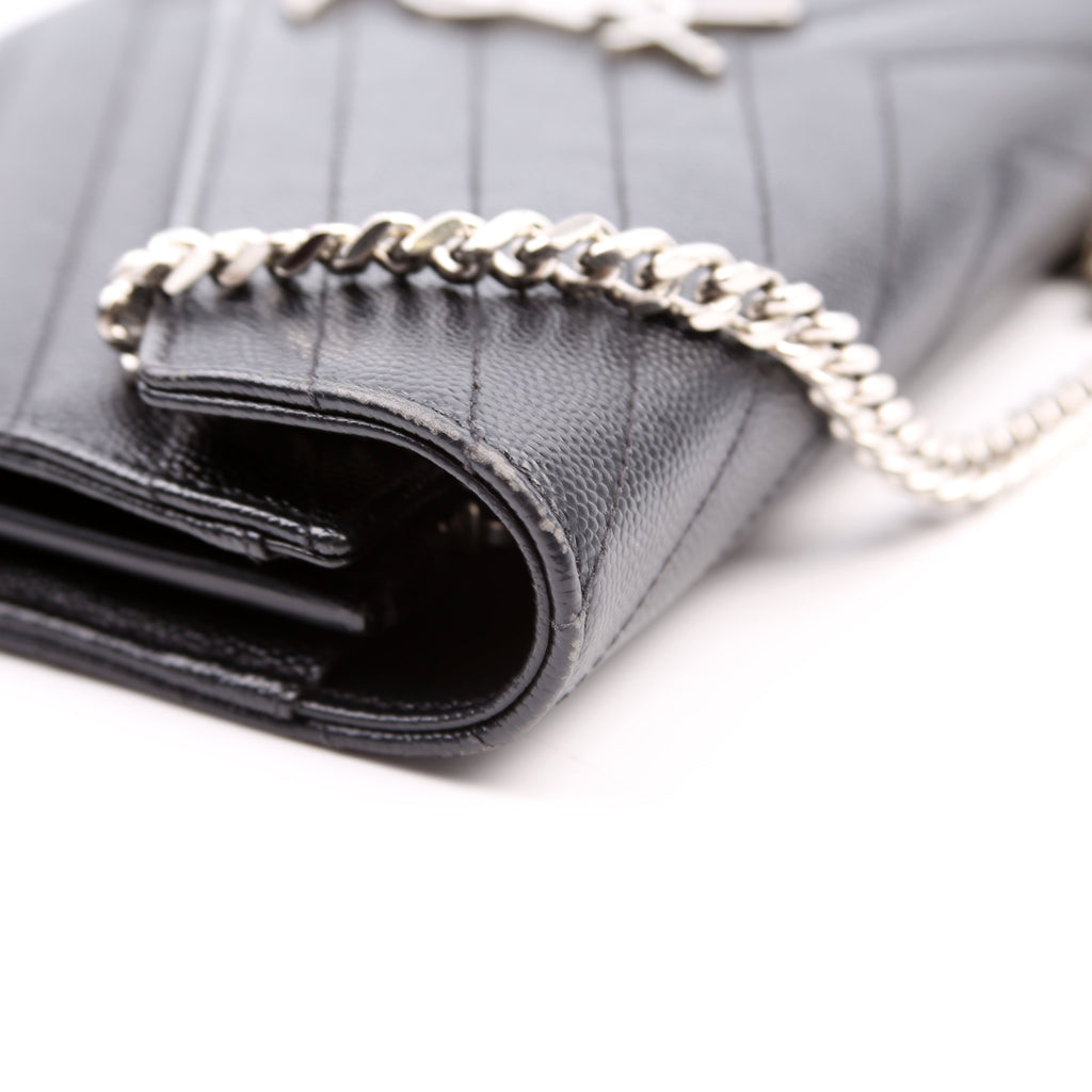Grain De Chain Wallet Black