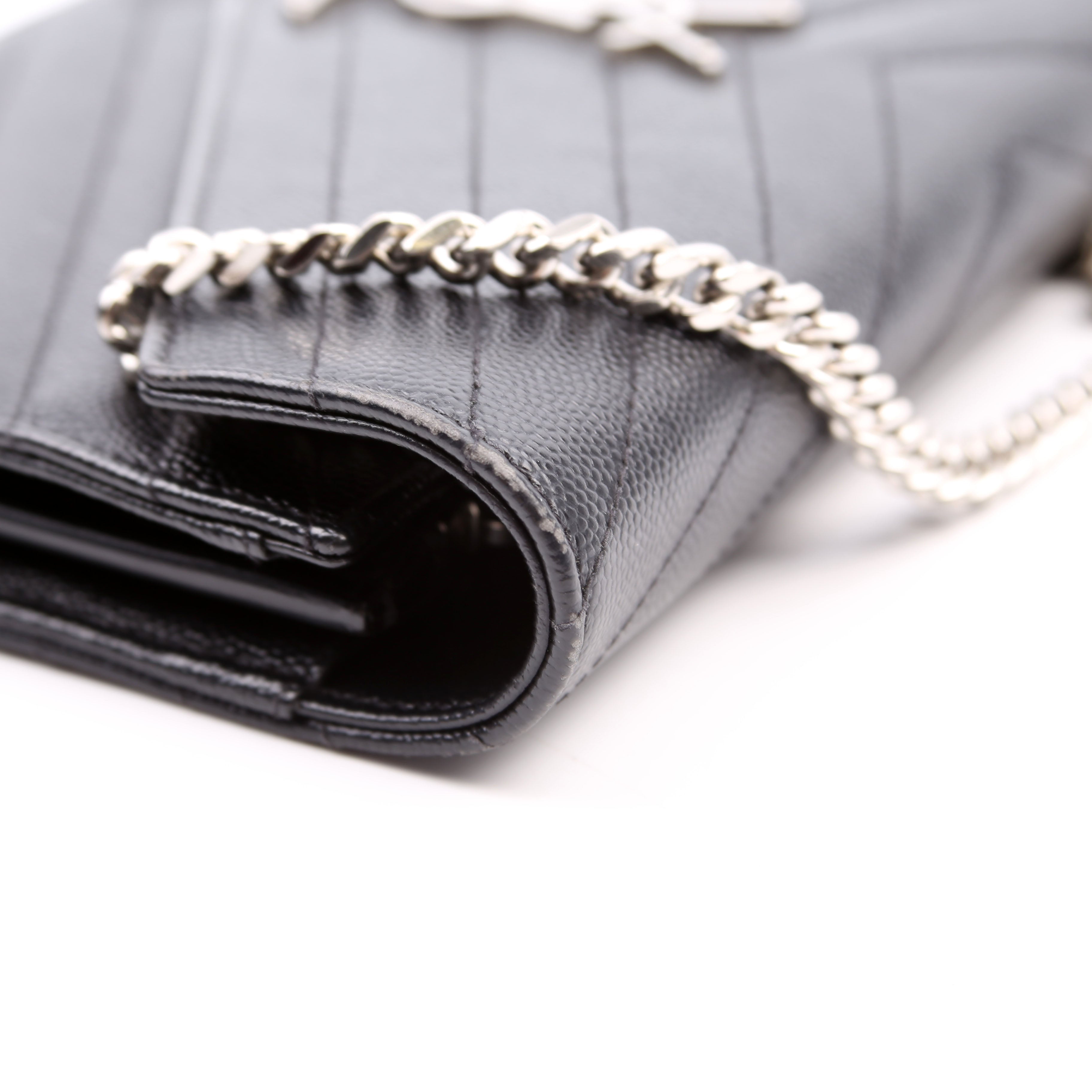 Grain De Chain Wallet Black