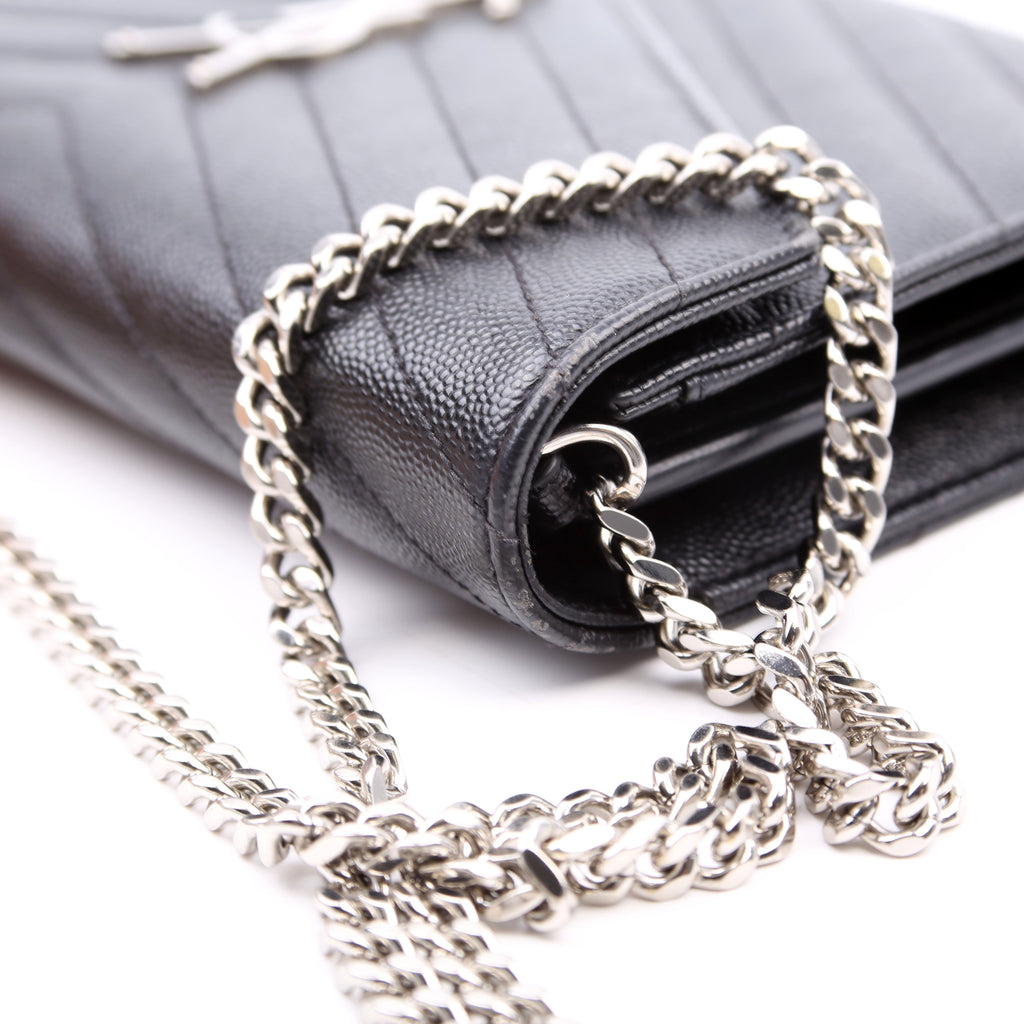 Grain De Chain Wallet Black