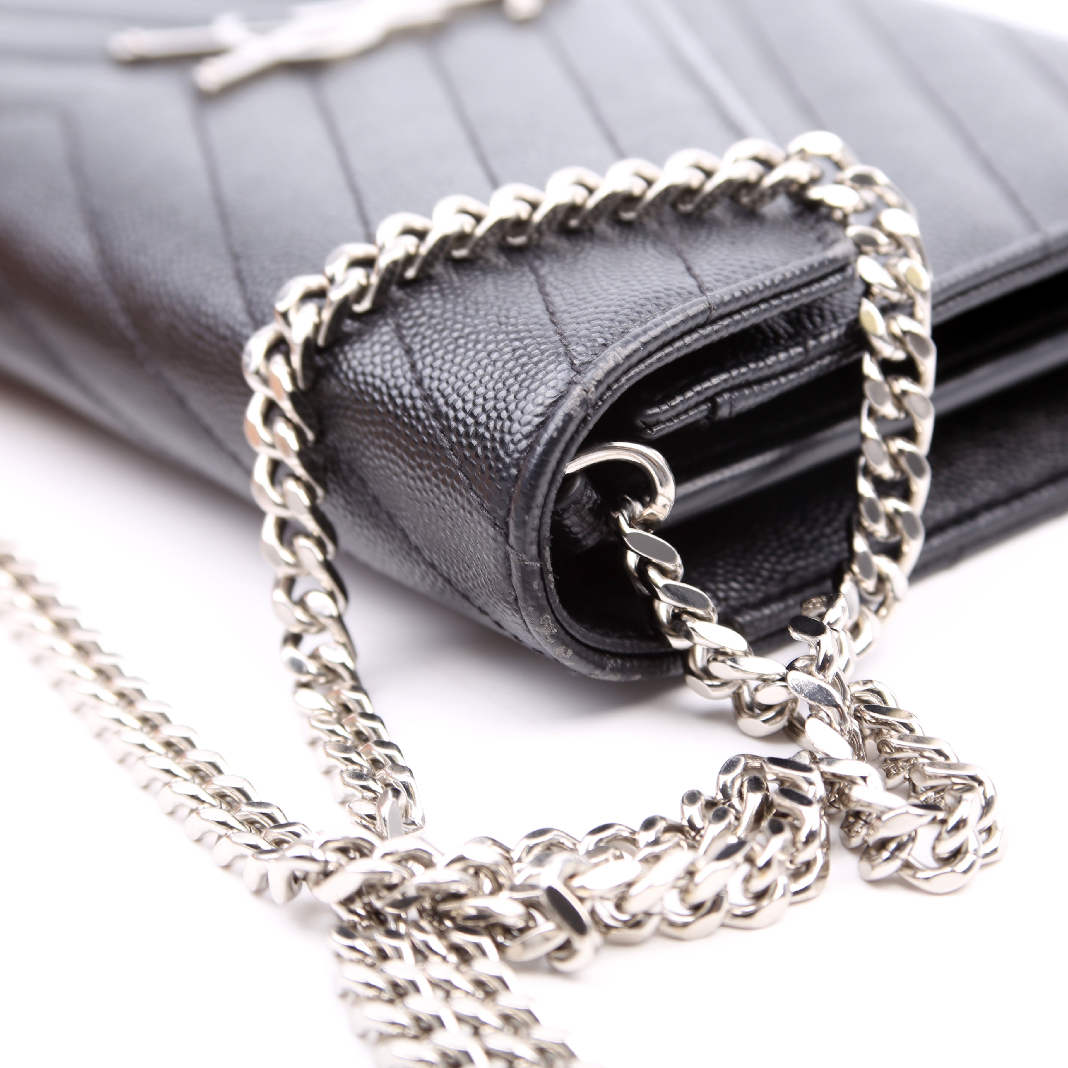 Grain De Chain Wallet Black