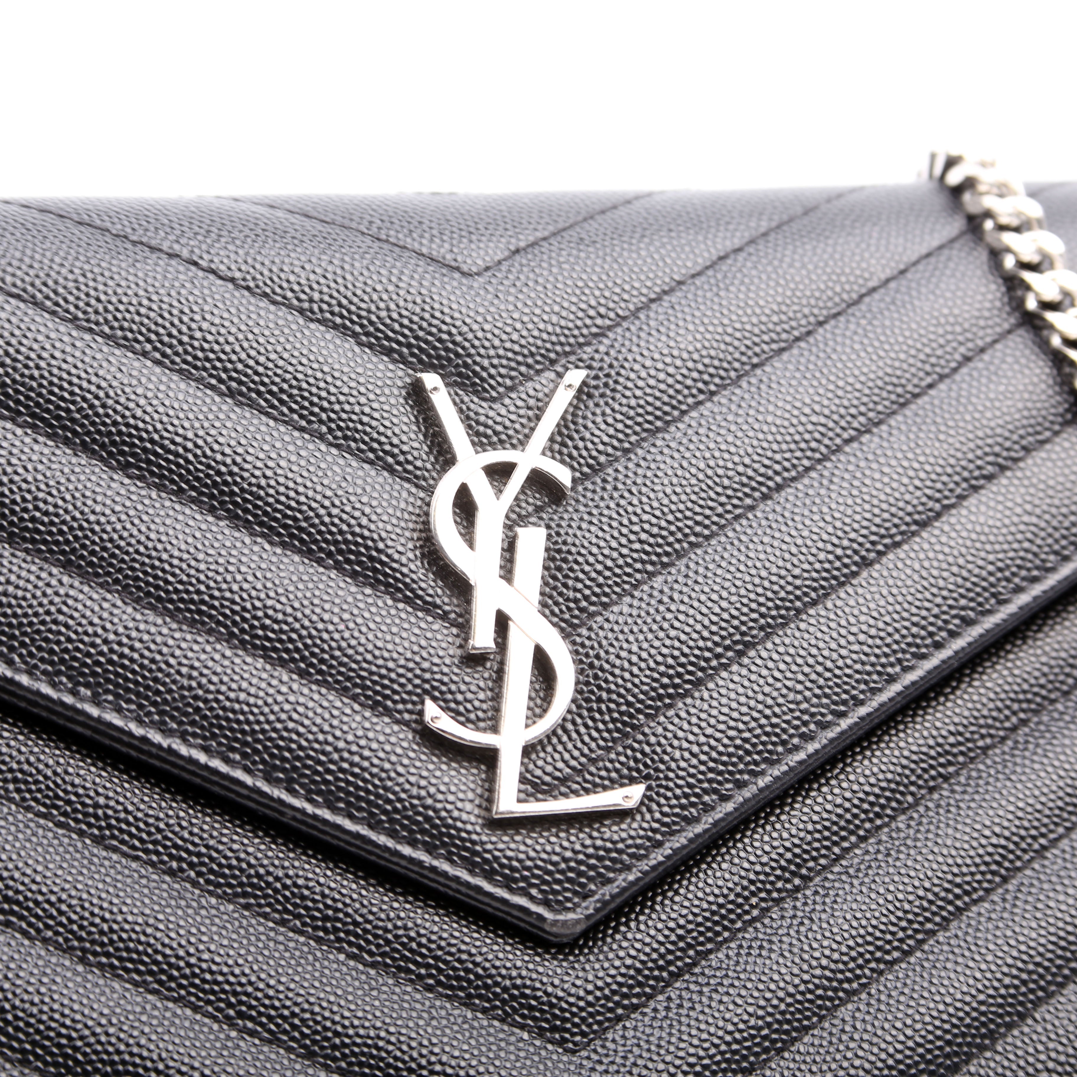 Grain De Chain Wallet Black