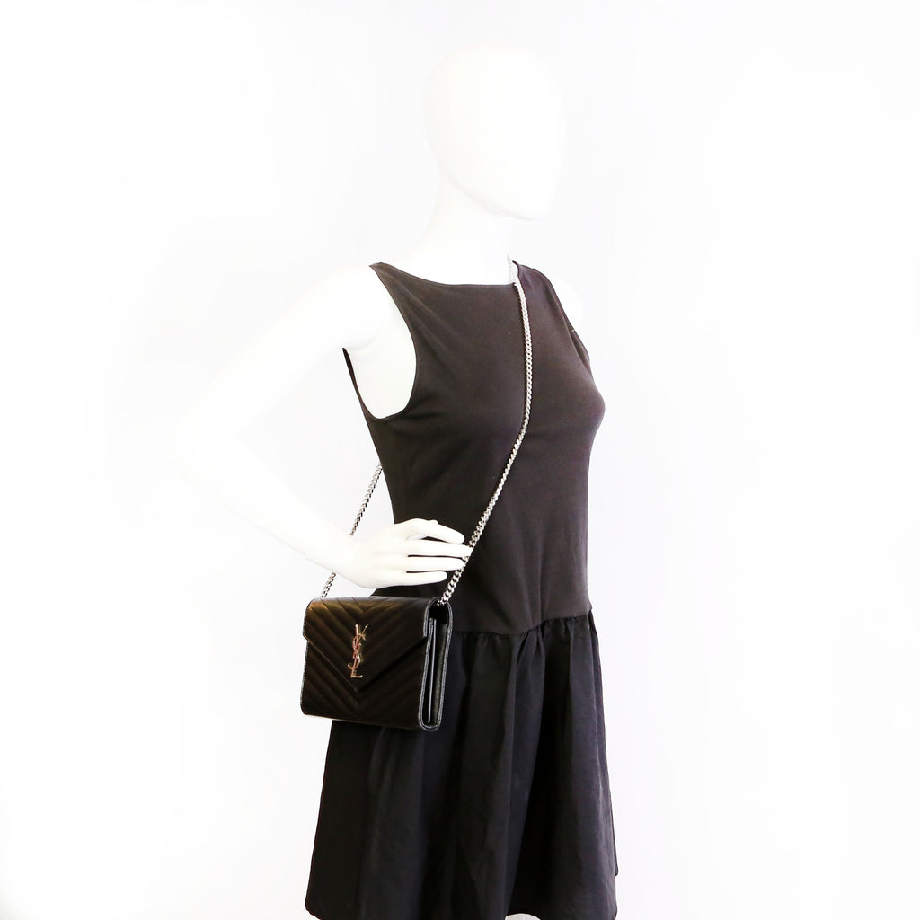 Grain De Chain Wallet Black